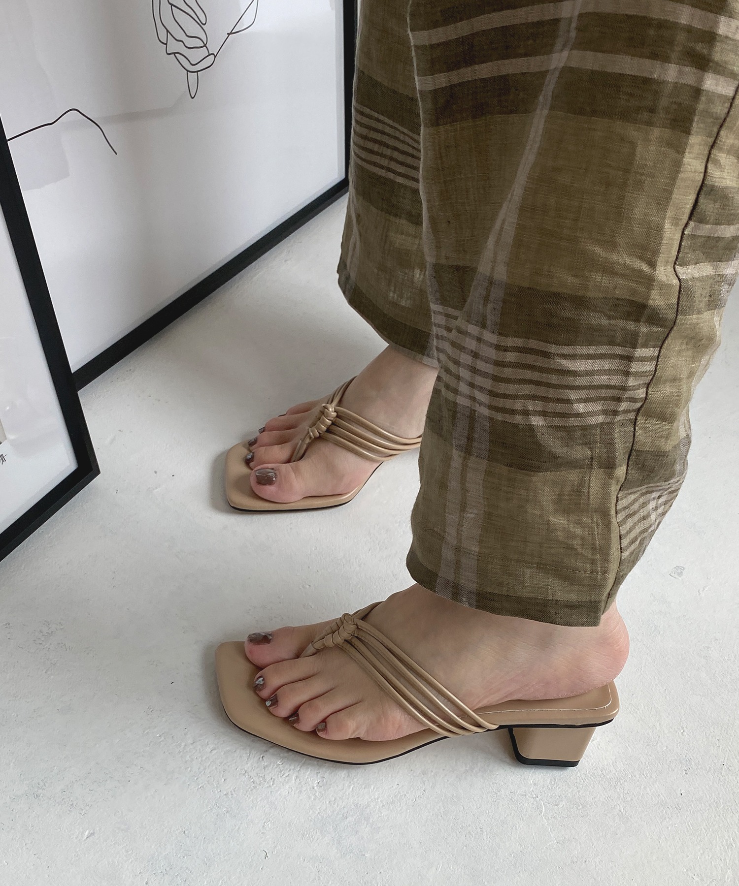 Strap thongs sandals sb-6 chs71-ファッション通販サイト