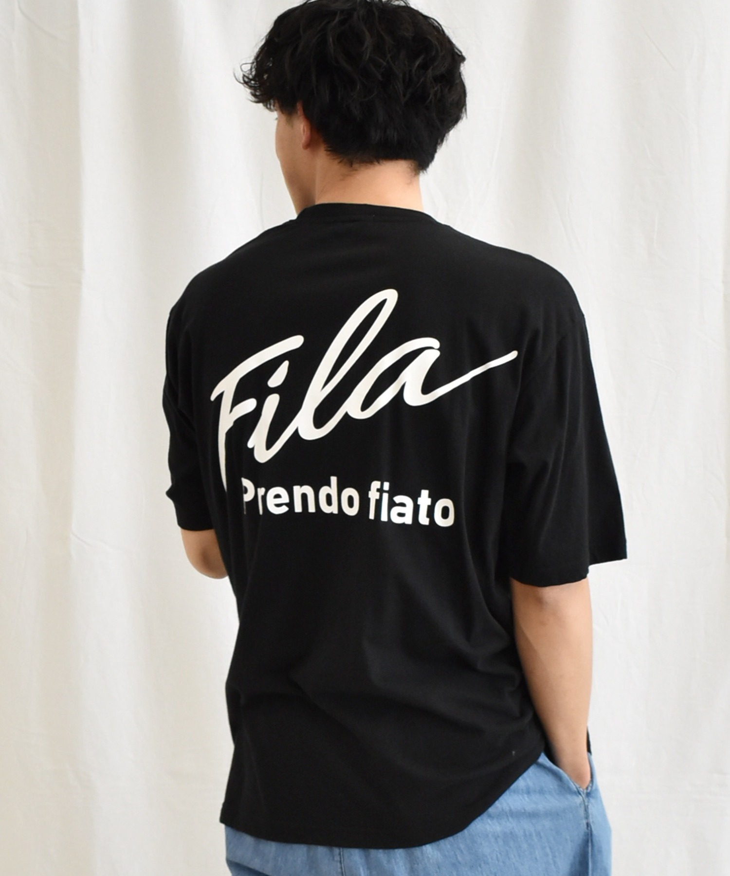 FILA ＦＩＬＡ ルーズフィットデザインＴ フィラ 超安い 人気