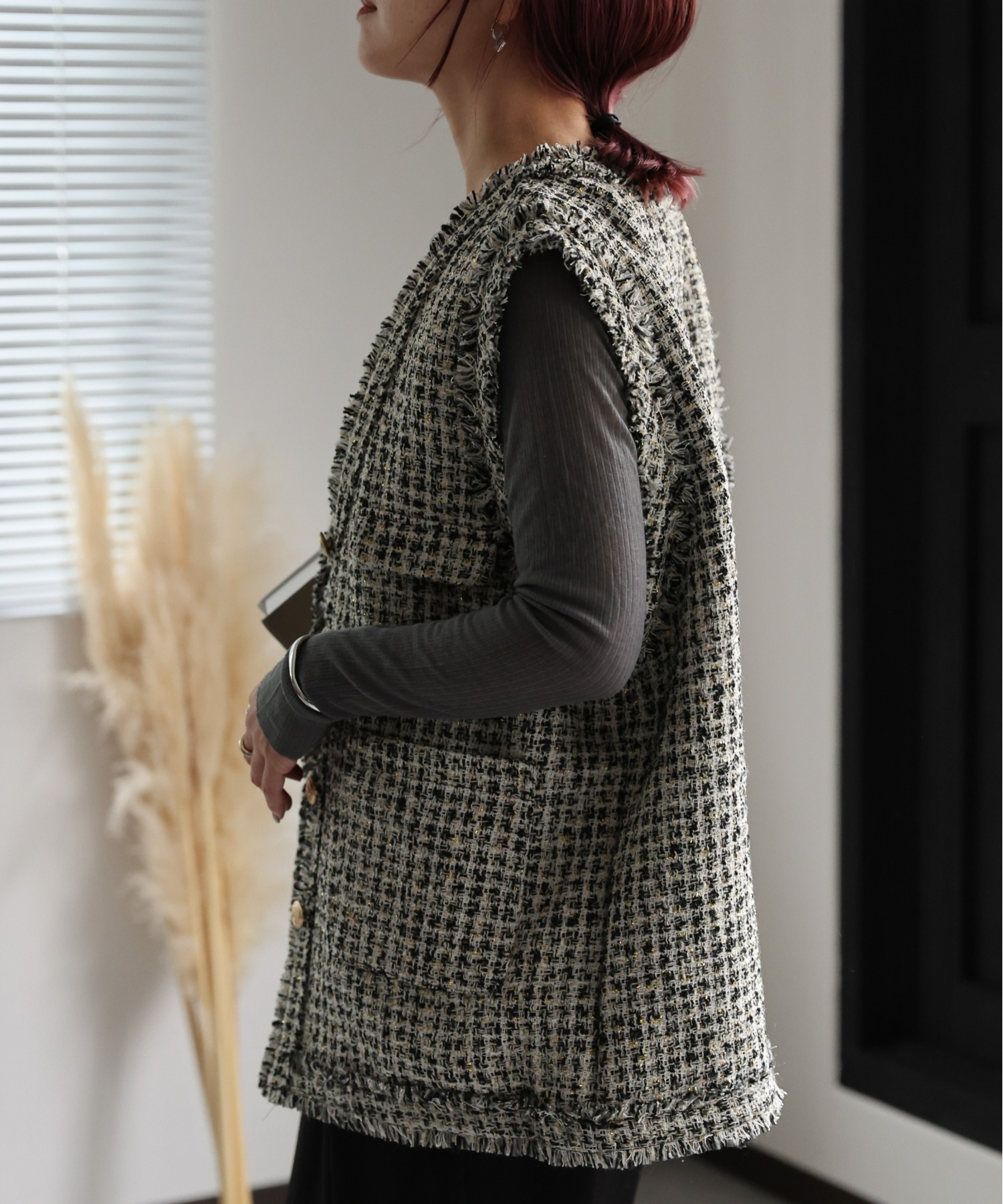 model:162㎝　着用サイズ:FREE