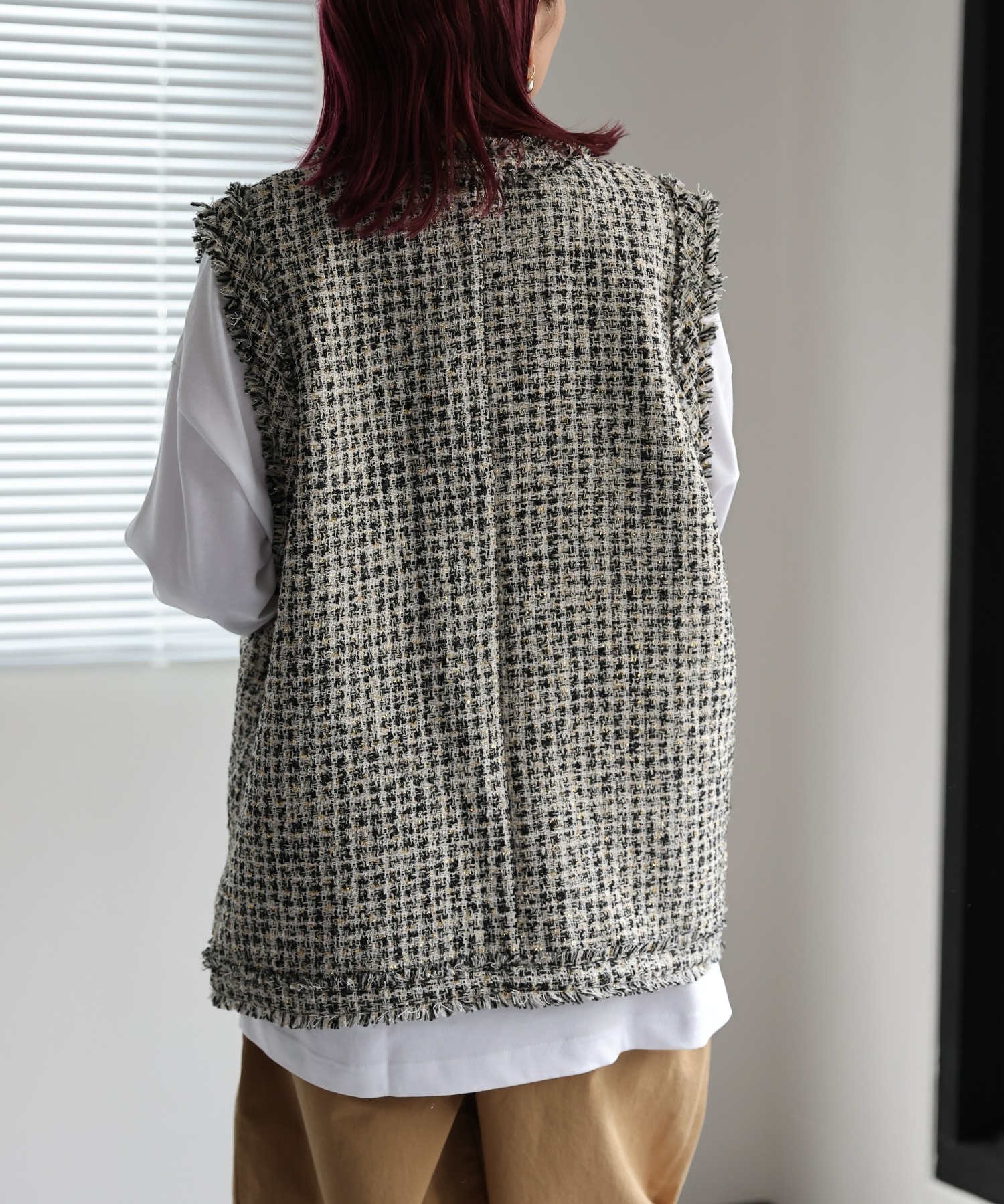 model:162㎝　着用サイズ:FREE