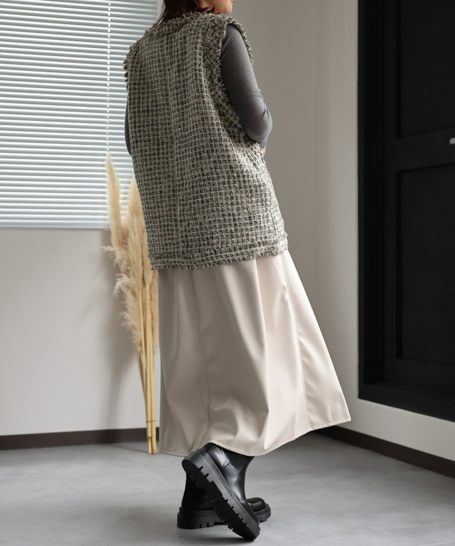 model:162㎝　着用サイズ:FREE