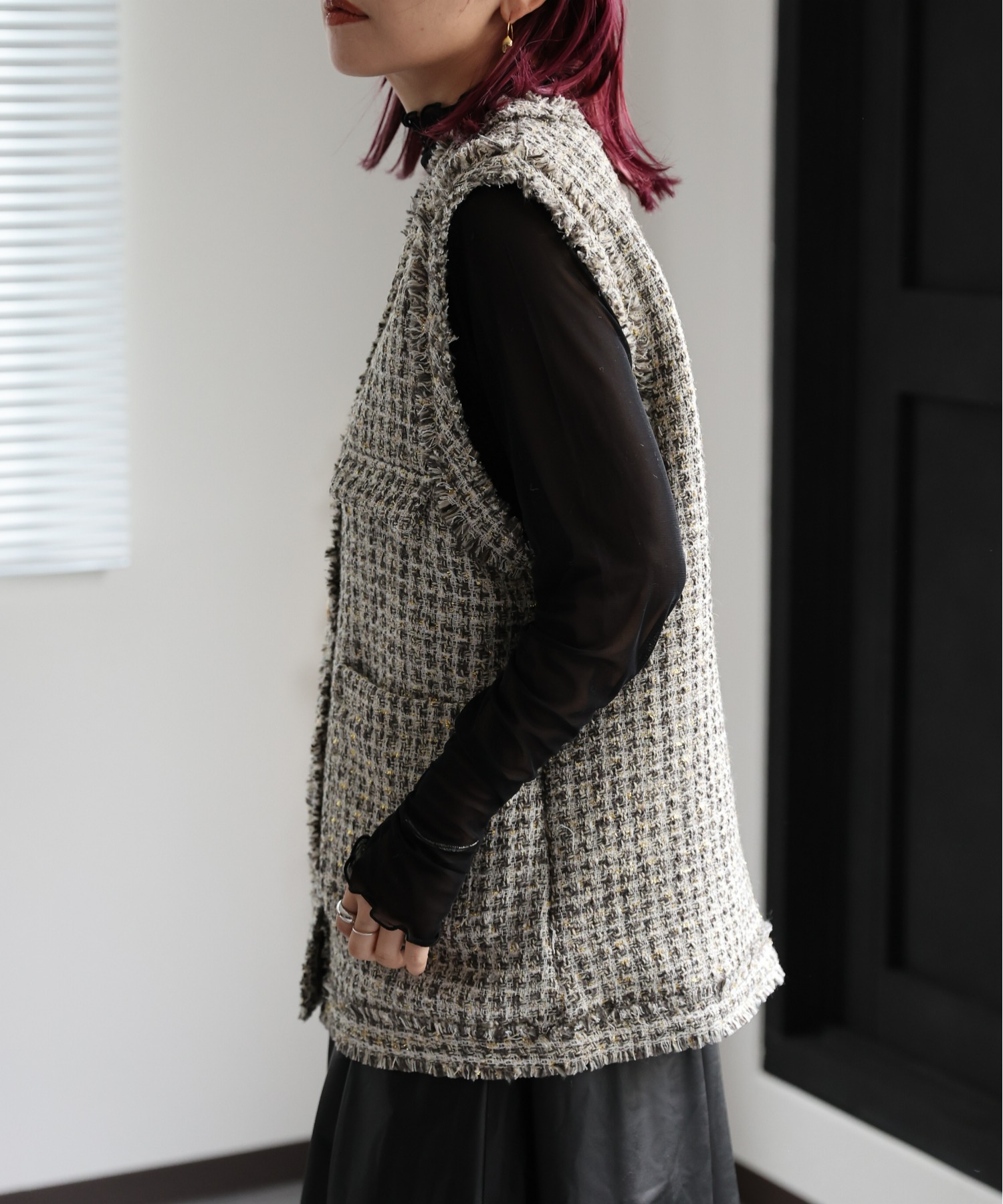 model:162㎝　着用サイズ:FREE