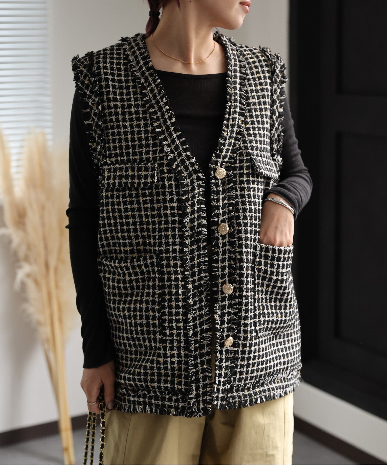 model:162㎝　着用サイズ:FREE