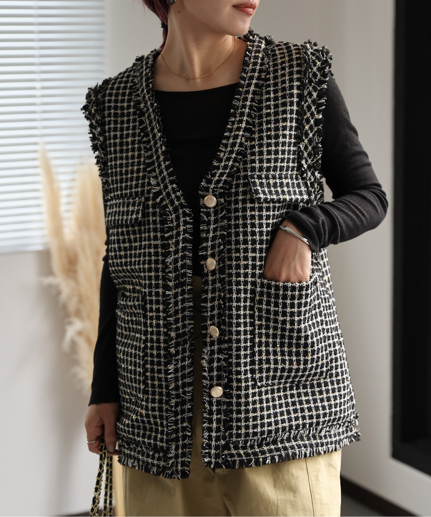 model:162㎝　着用サイズ:FREE