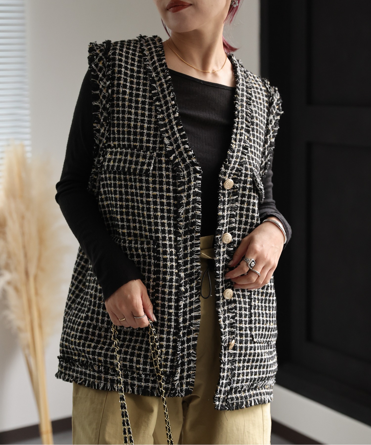 model:162㎝　着用サイズ:FREE