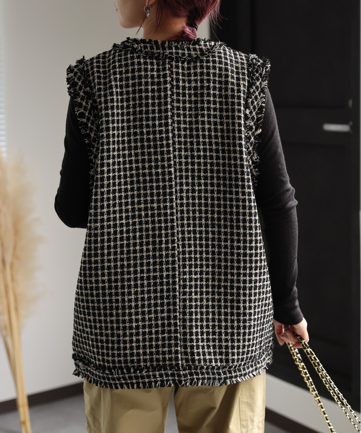 model:162㎝　着用サイズ:FREE