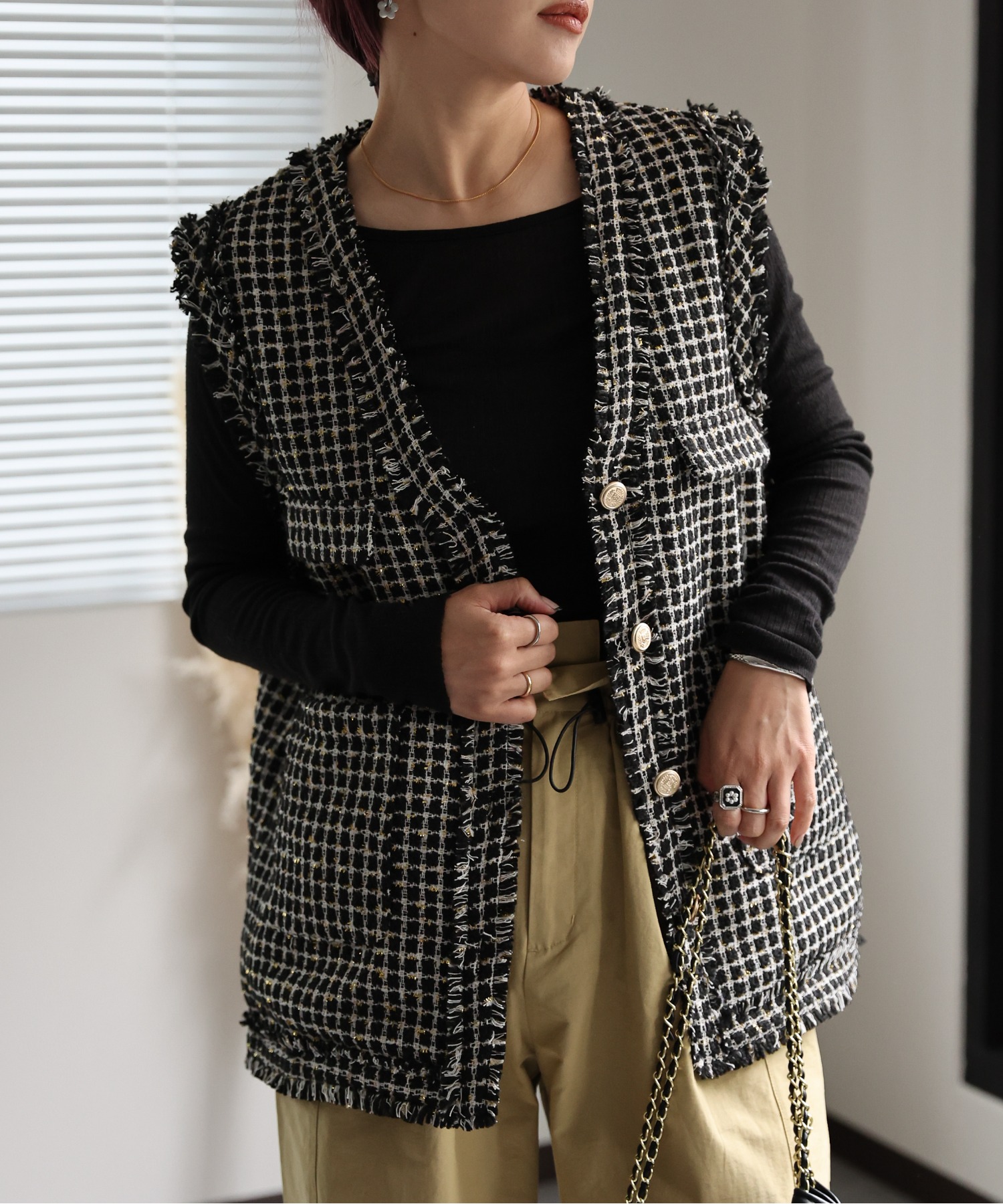 model:162㎝　着用サイズ:FREE