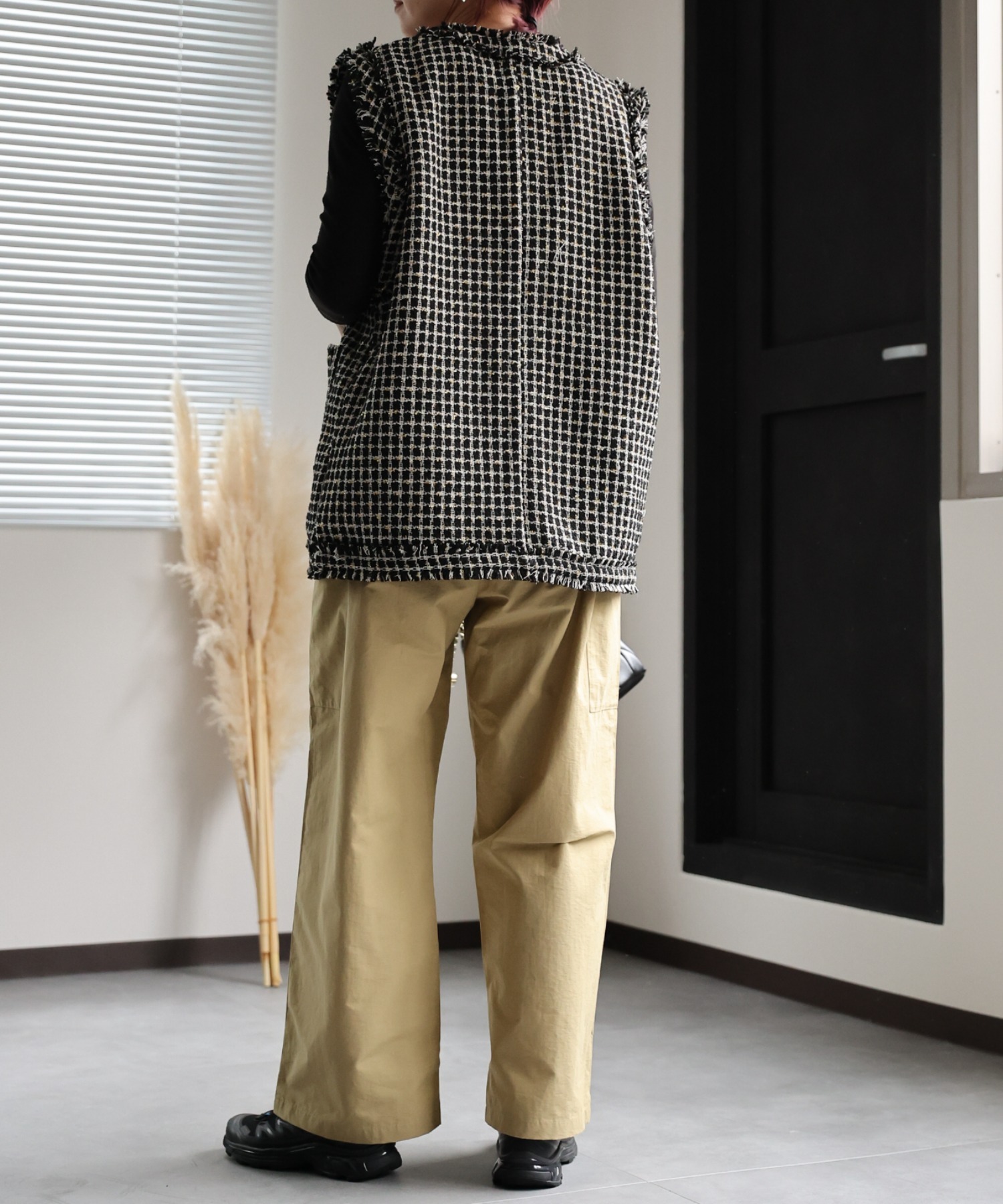 model:162㎝　着用サイズ:FREE