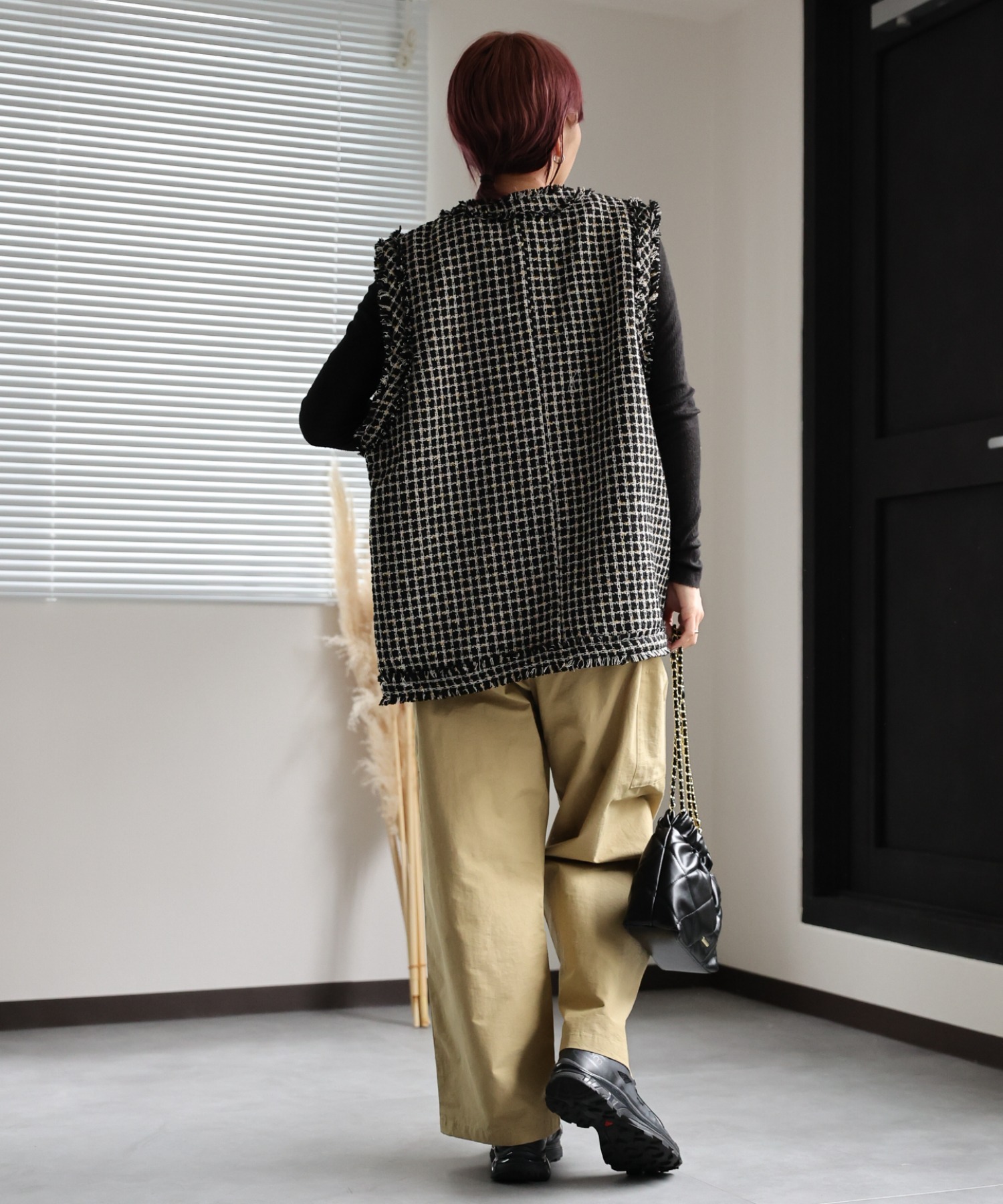 model:162㎝　着用サイズ:FREE