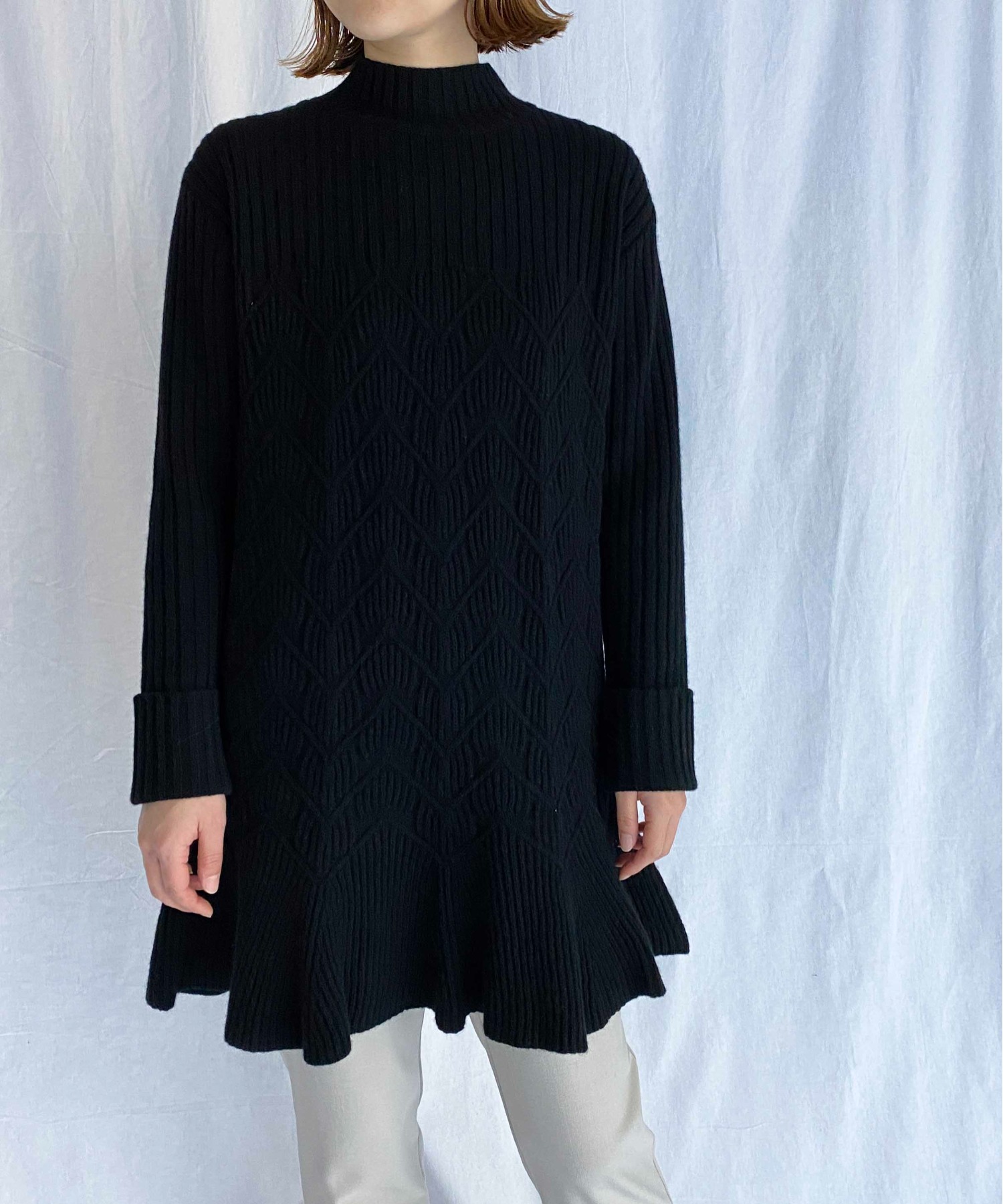 してみて 地柄裾フリルニット ニット セーター Piccin ピッチン のファッション通販 タイプ Www Bookland Ge