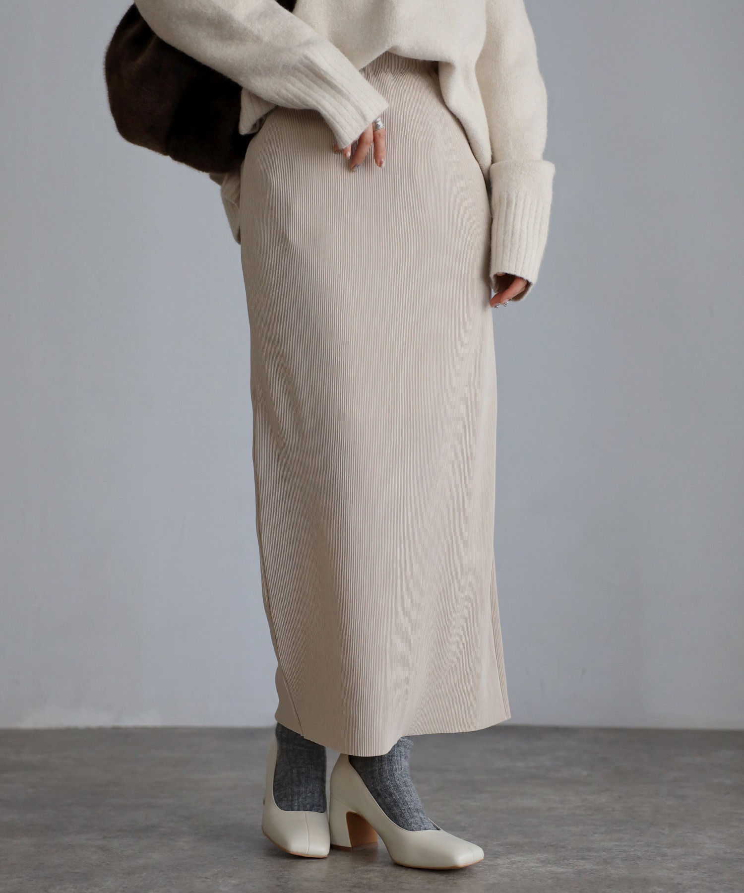 model：158cm 着用サイズ：FREE