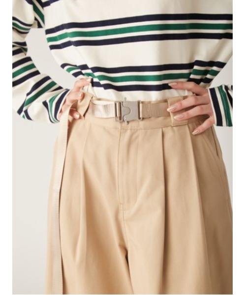 【Dickies×LILYBROWN】ベルテッドトチノハーフパンツ Dickies×LILYBROWN】ベルテッドトチノハーフパンツ リリー