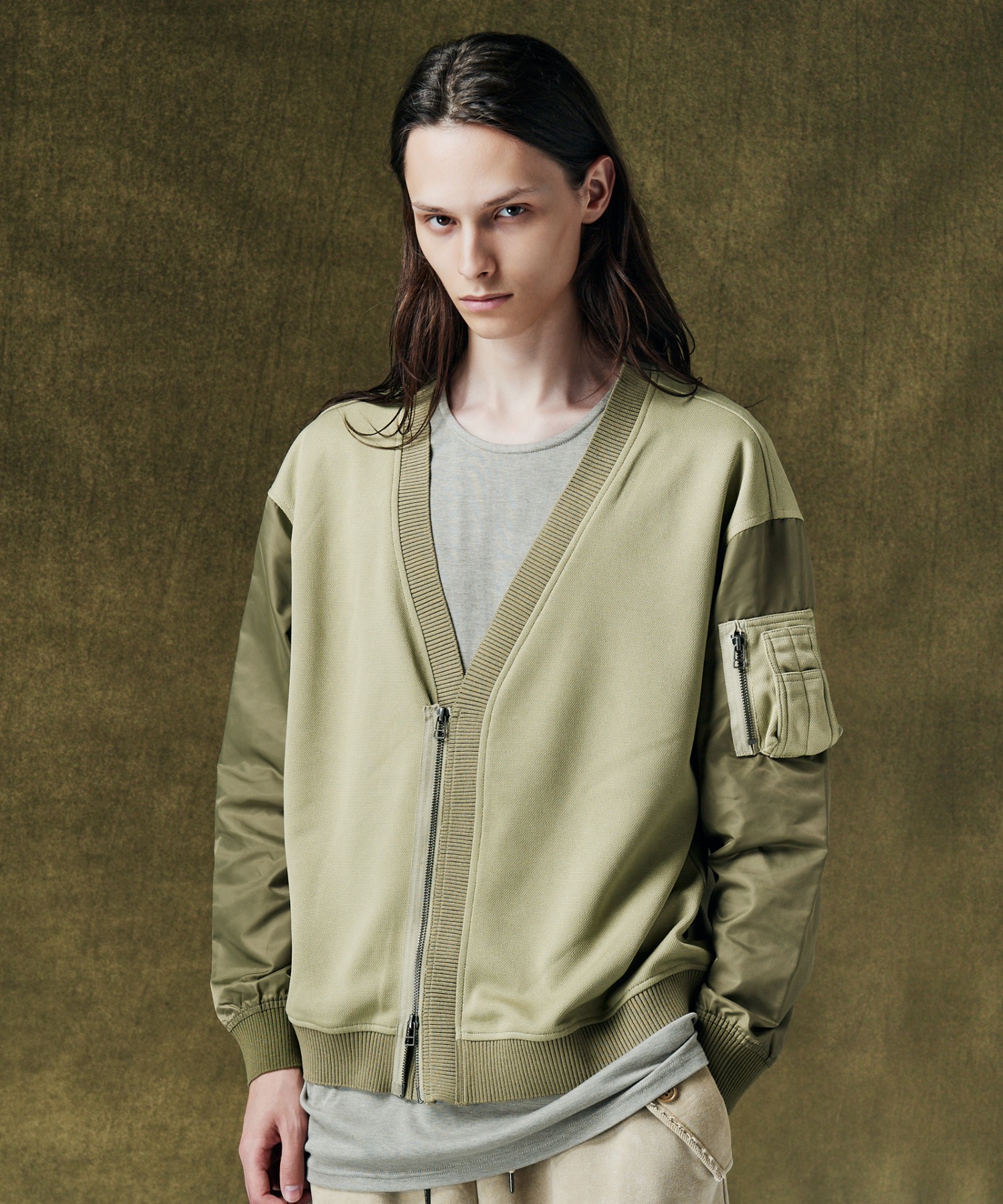 Bomber Cardigan — бомбер‑кардиган