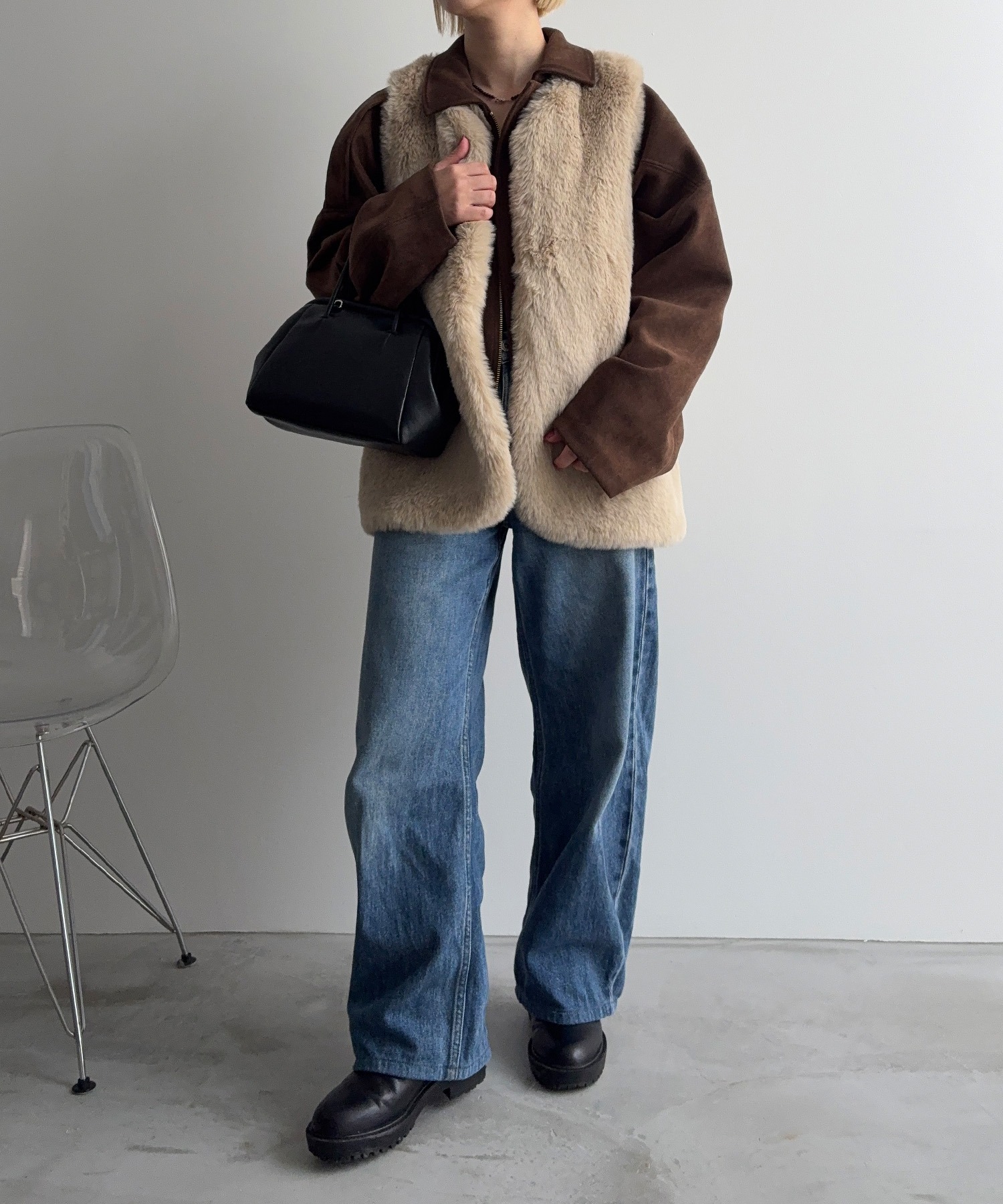 model：H149　着用サイズ：F