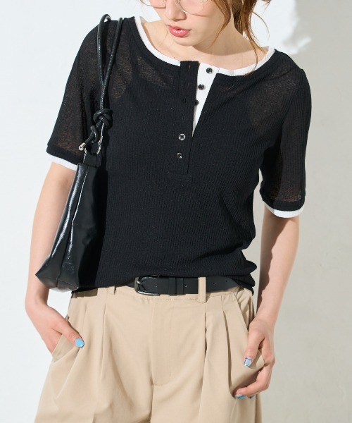 model：163cm / size：F