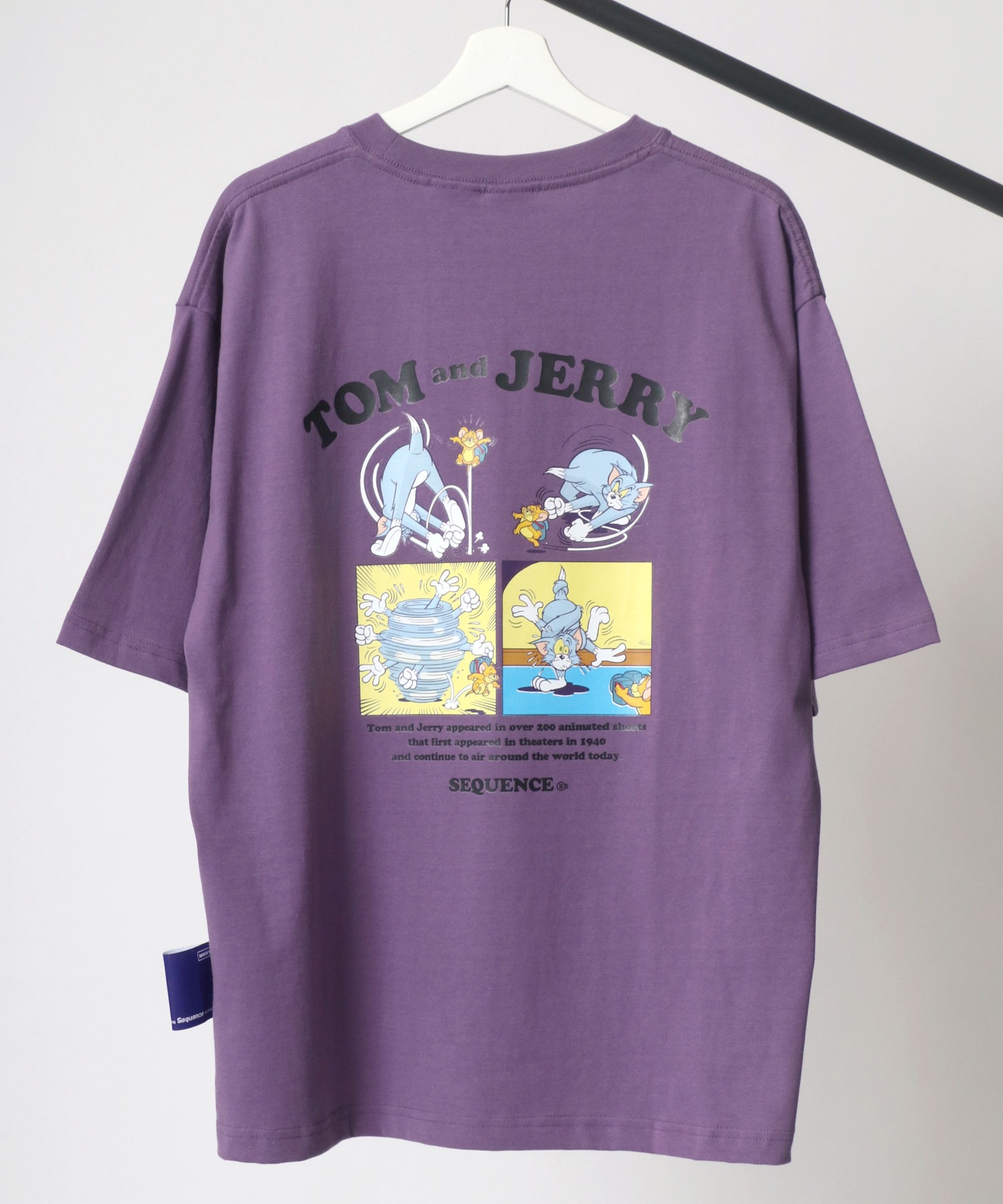 Tomjerry トムとジェリー イラストグラフィックtシャツ Economlife Com