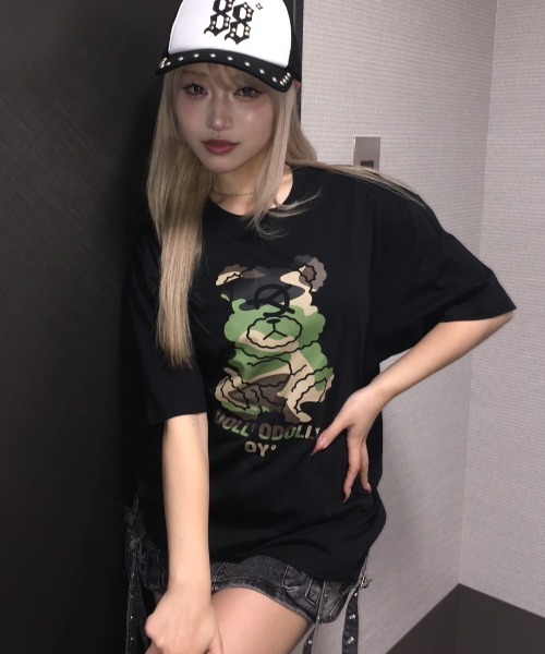 OY Tシャツ OY/オーワイ』CAMO DOLLY TEE /カモドリーTシャツ OY│A'GEM/9×.KOM