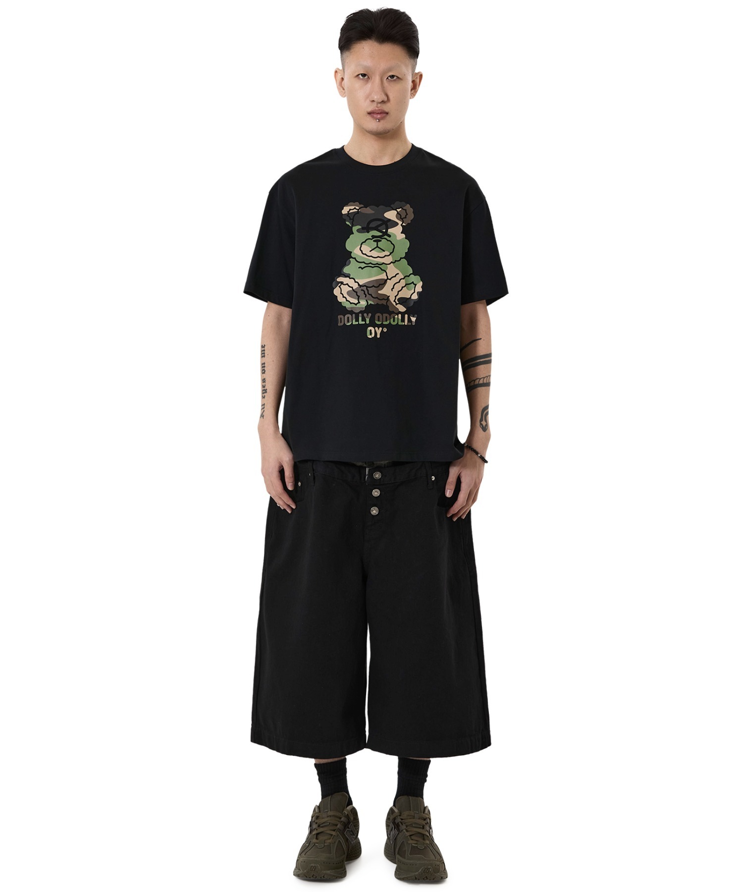 OY Tシャツ OY/オーワイ』CAMO DOLLY TEE /カモドリーTシャツ OY│A'GEM/9×.KOM