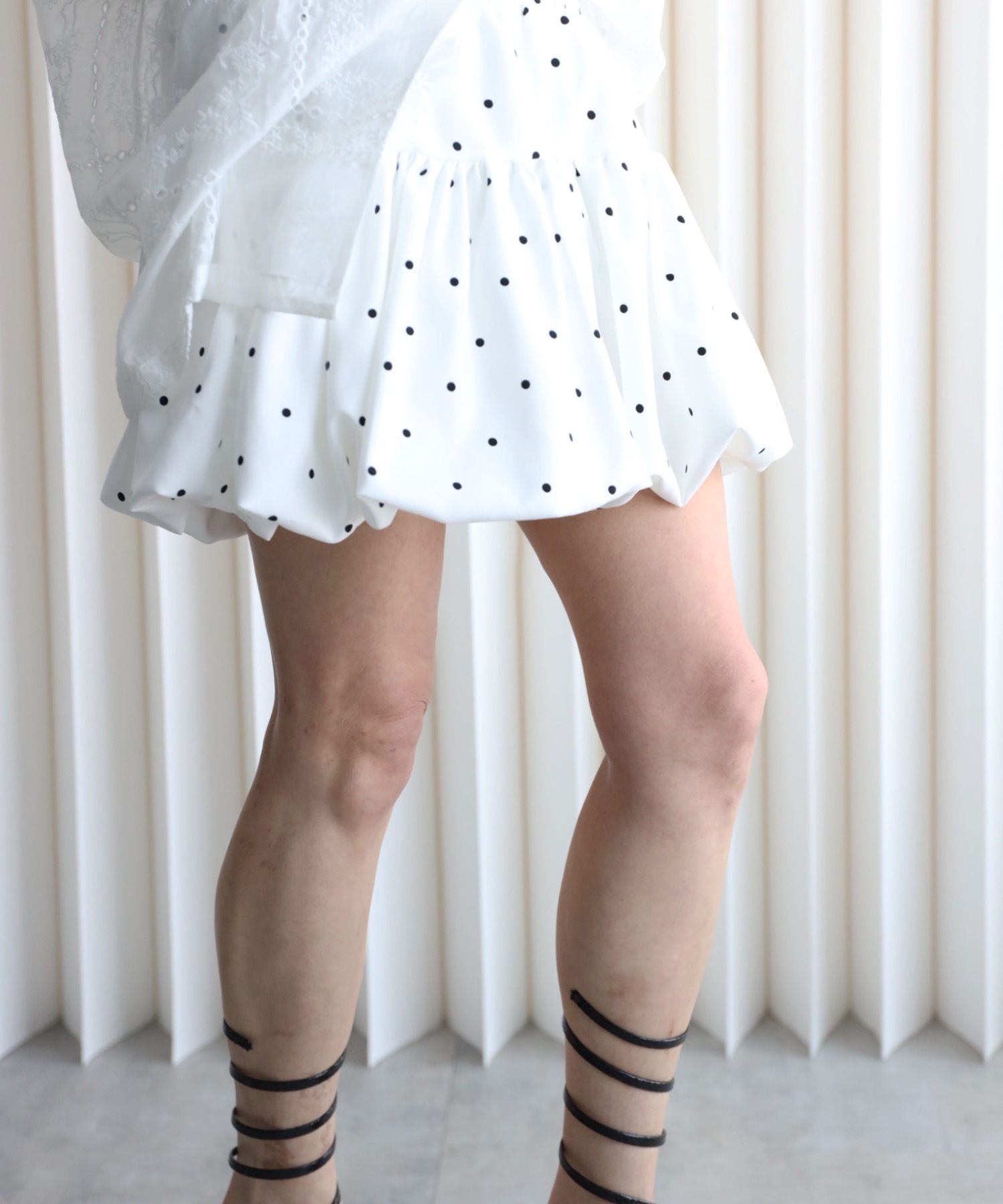 model：155cm. 着用サイズ：FREE