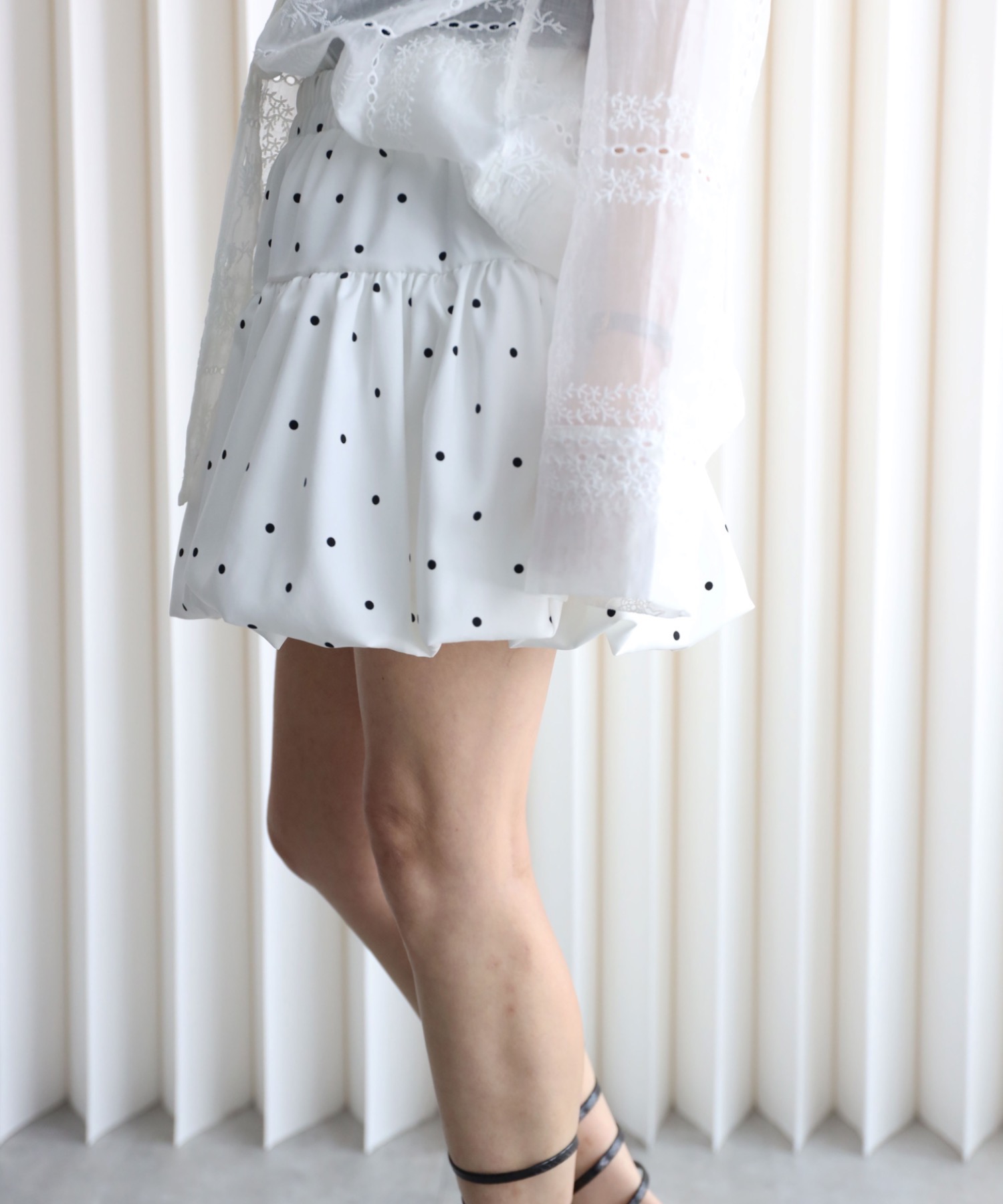 model：155cm. 着用サイズ：FREE
