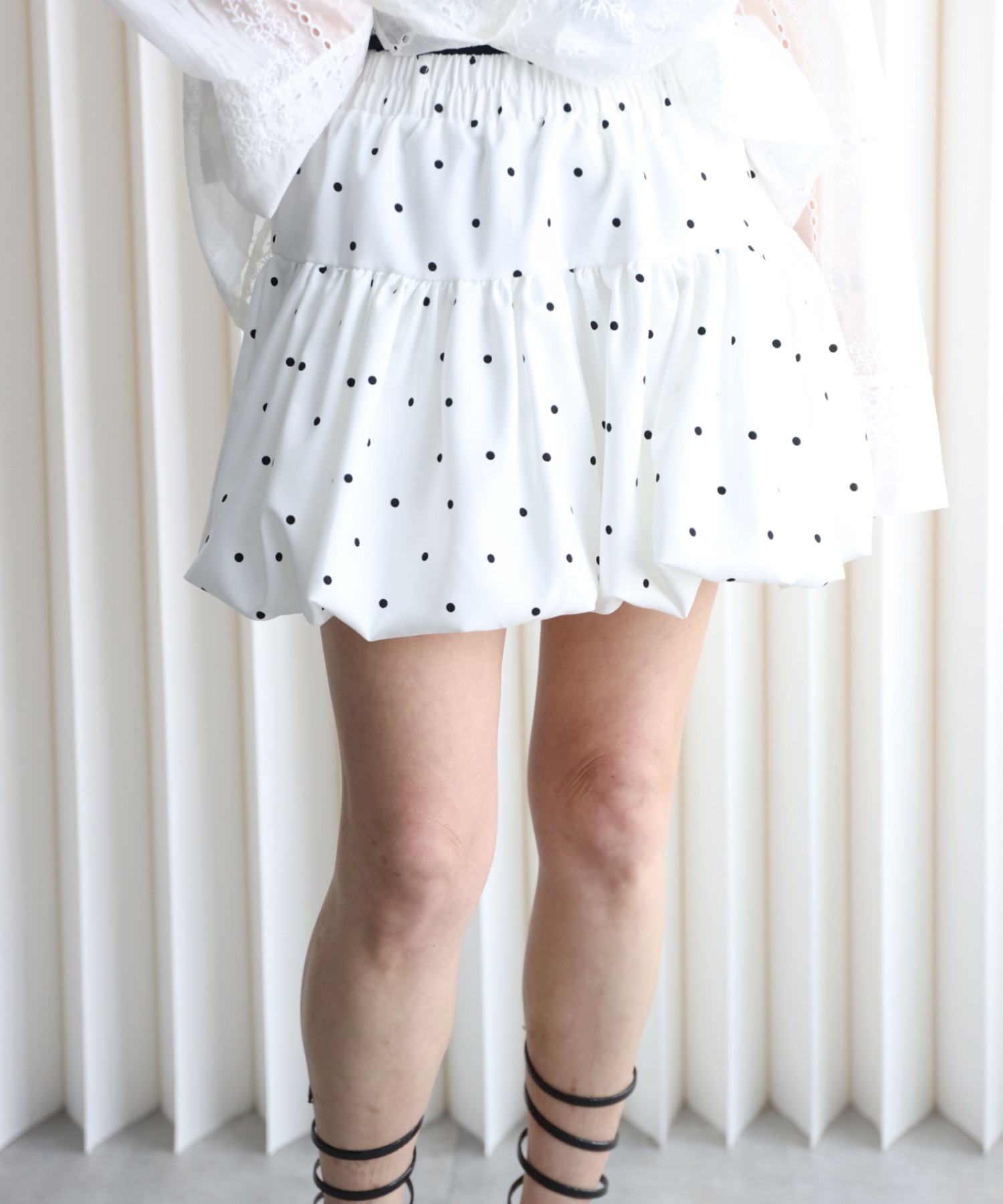 model：155cm. 着用サイズ：FREE