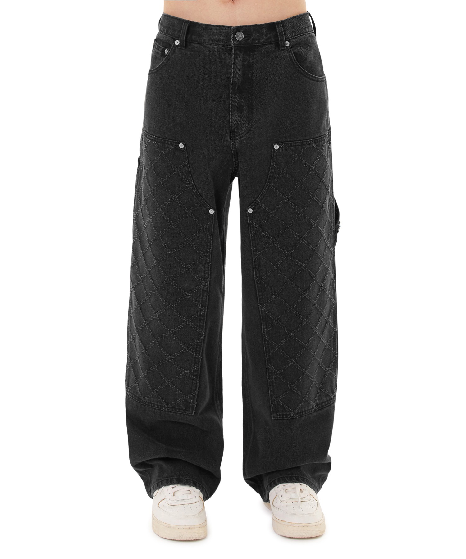 OY/オーワイ』 TURQUOISE STUD CARPENTER PANTS/ターコイズ