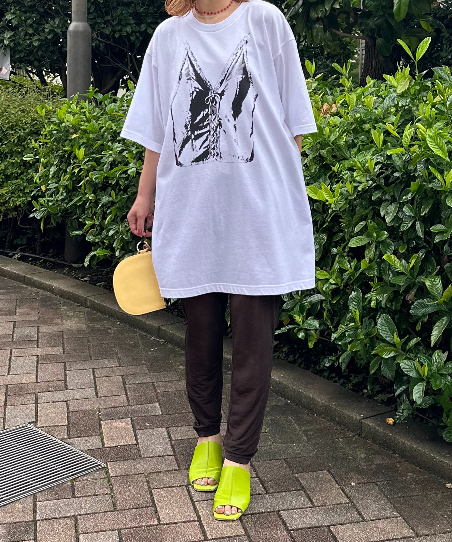ホワイト
model:154cm 着用サイズ:Lサイズ
