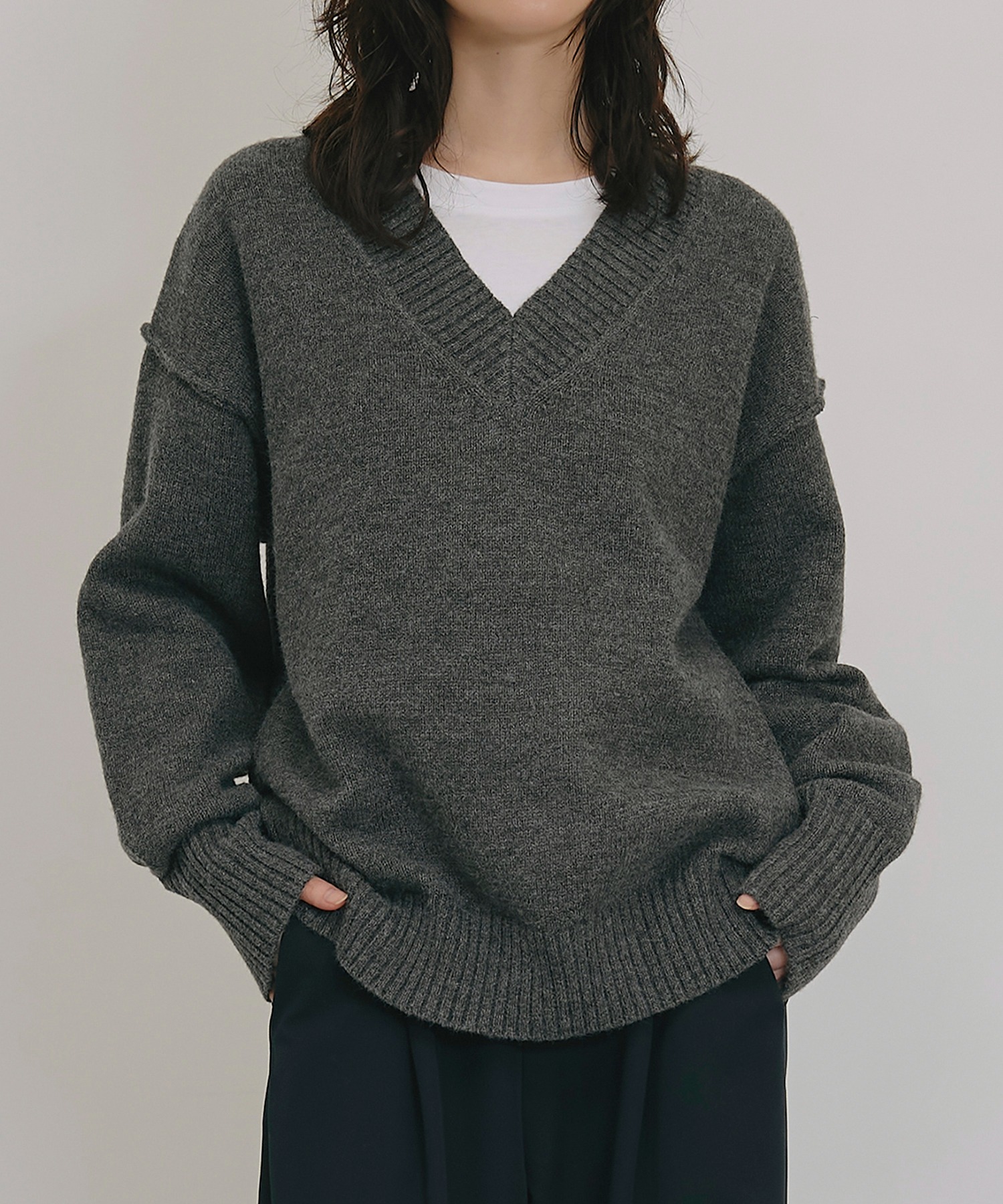 model：H166　着用サイズ：F
