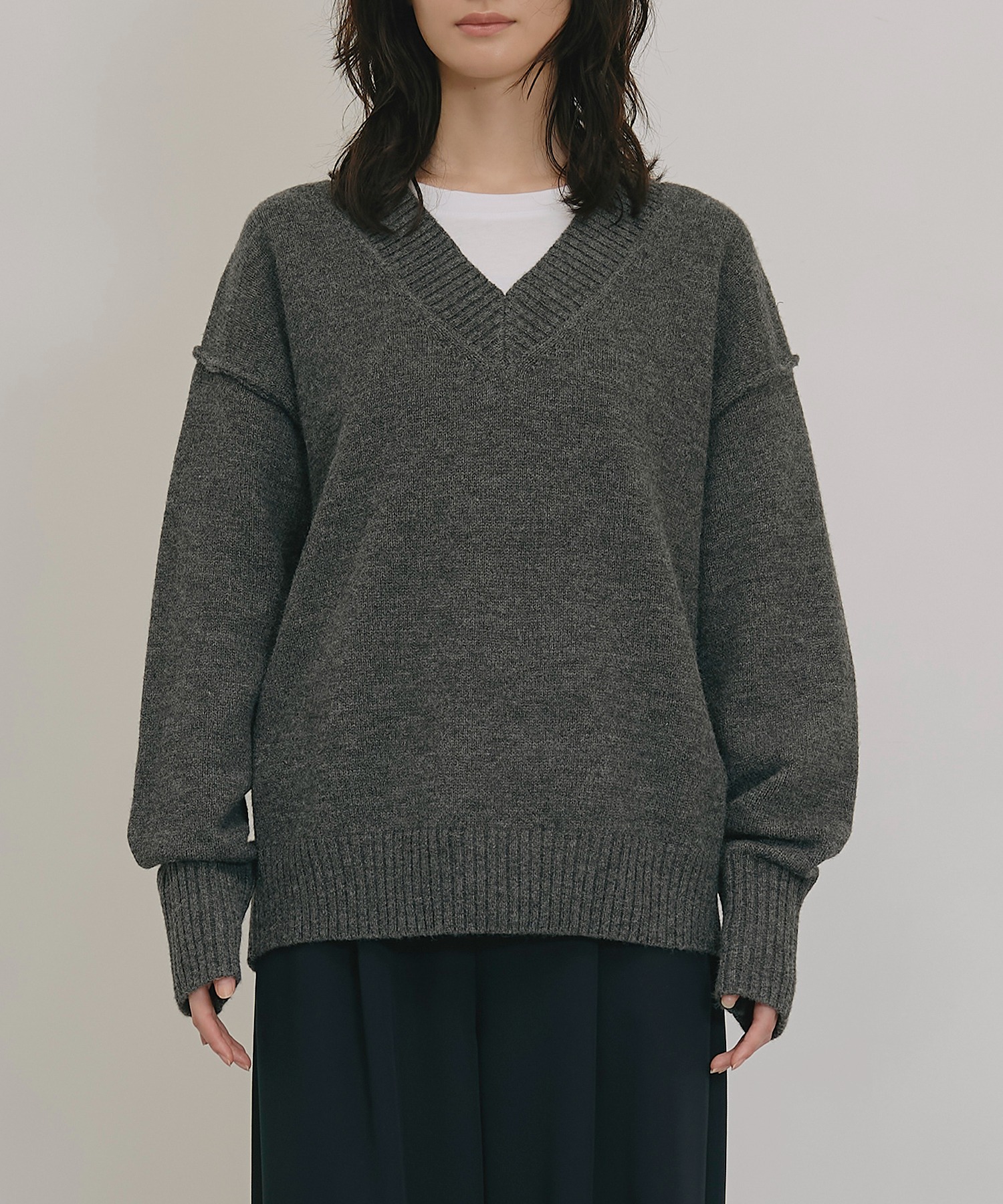 model：H166　着用サイズ：F