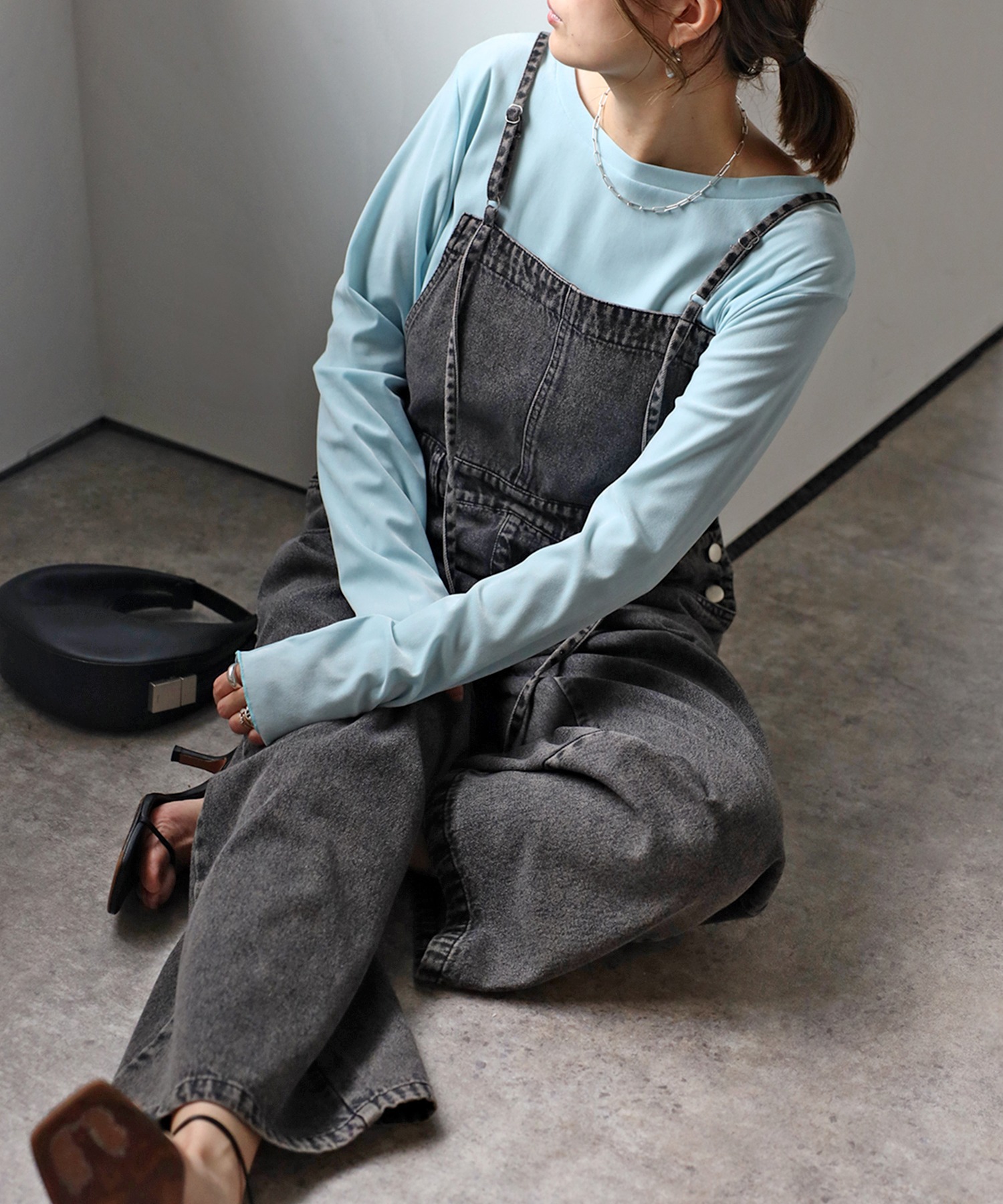 model：H158 着用サイズ：FREE