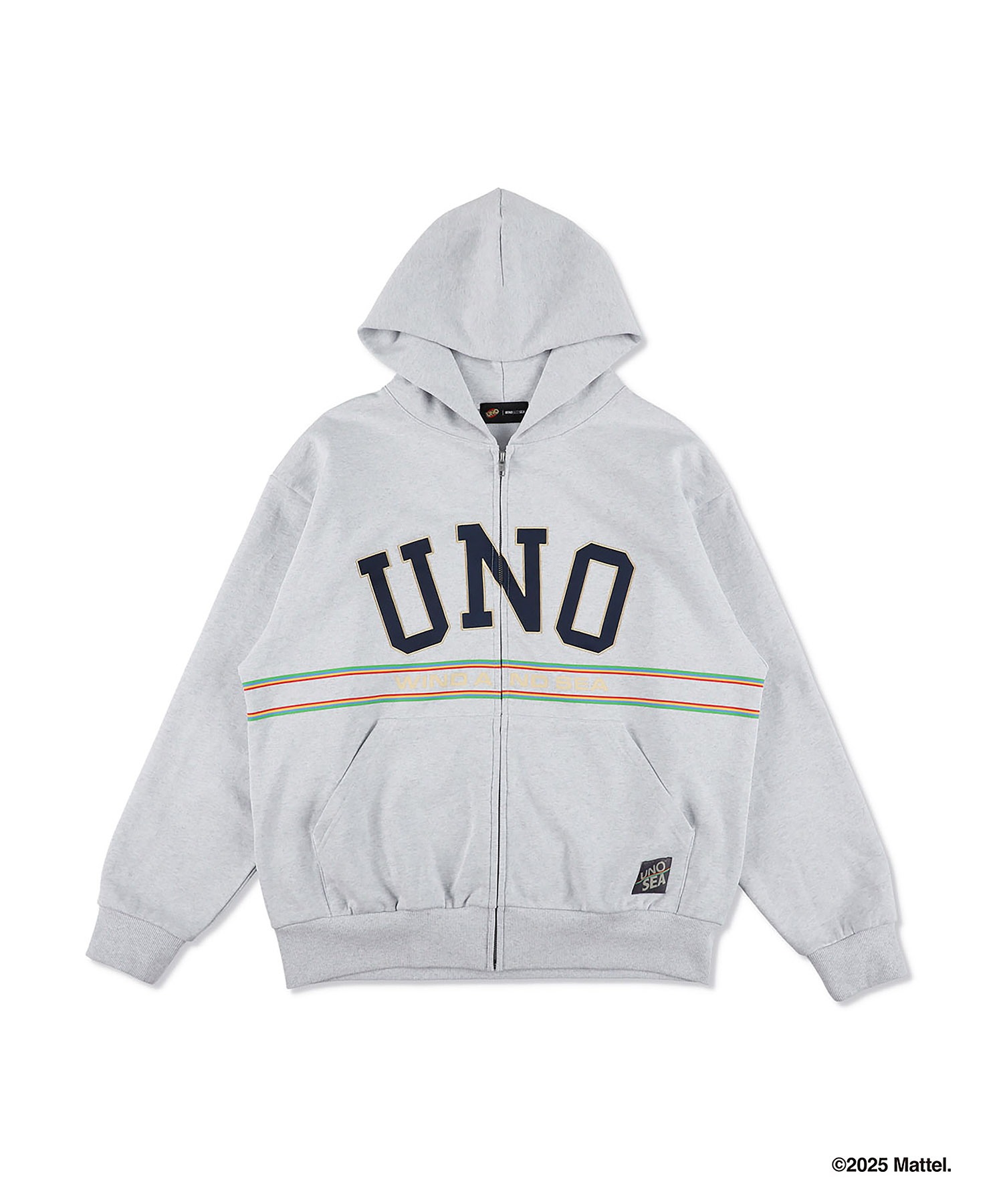 UNO x WDS ZIP HOODIE — худи с молнией, коллаборация UNO и WDS