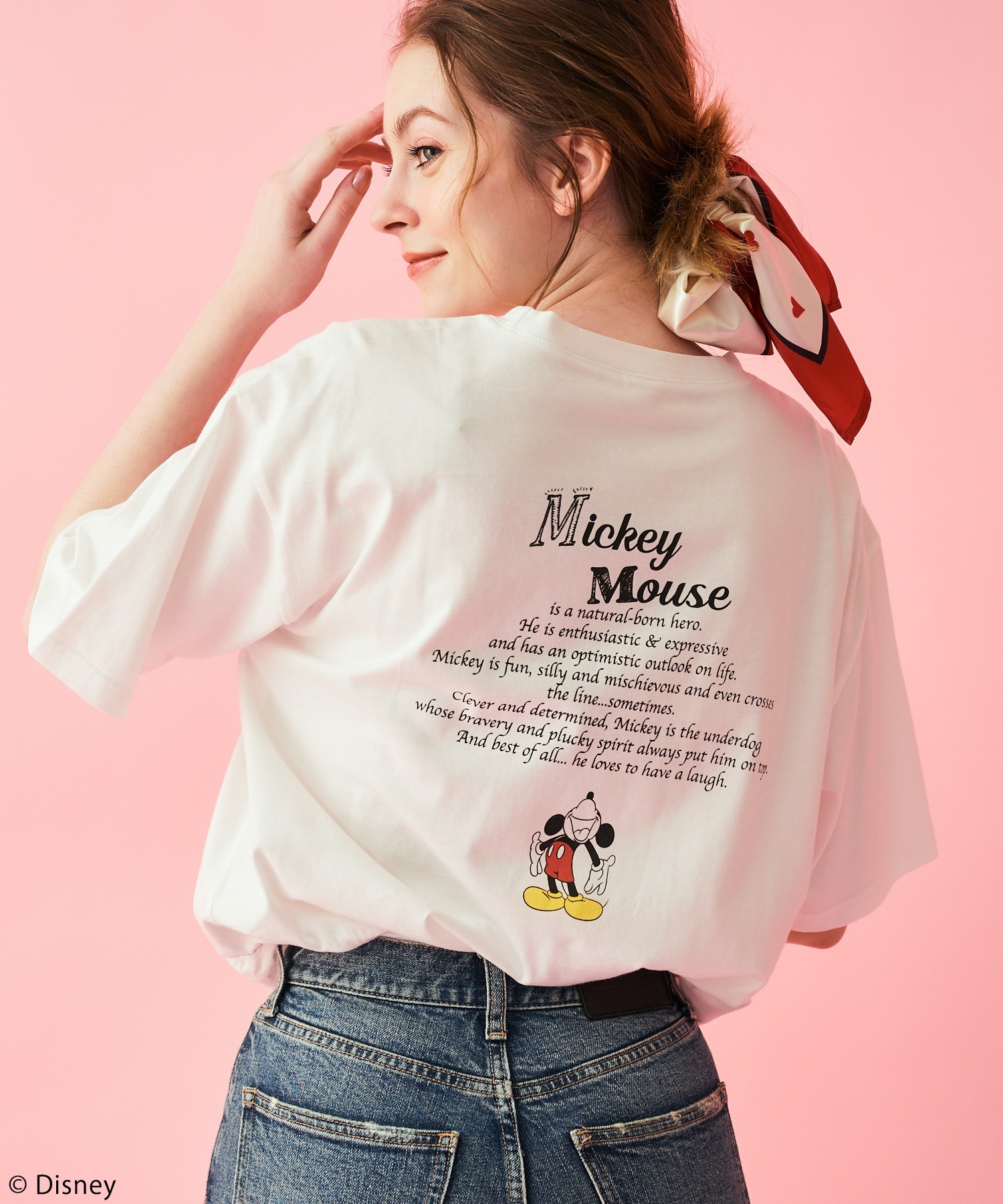 Disney/ディズニー/ミッキーマウス】メッセージTシャツ 4GEEKs by