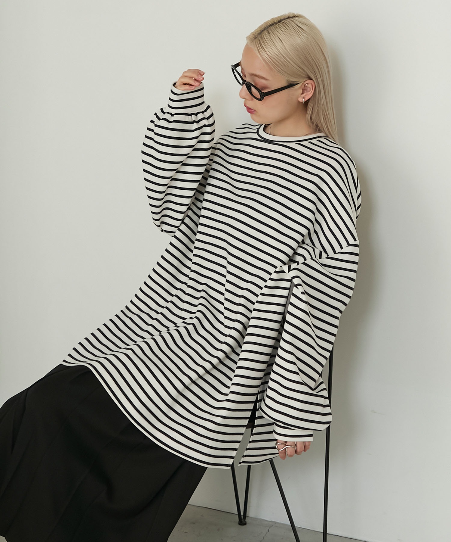ハーヴェイ出品 2XL forksy.】エブリデイオーバーサイズスウェッティーシャツ forksy