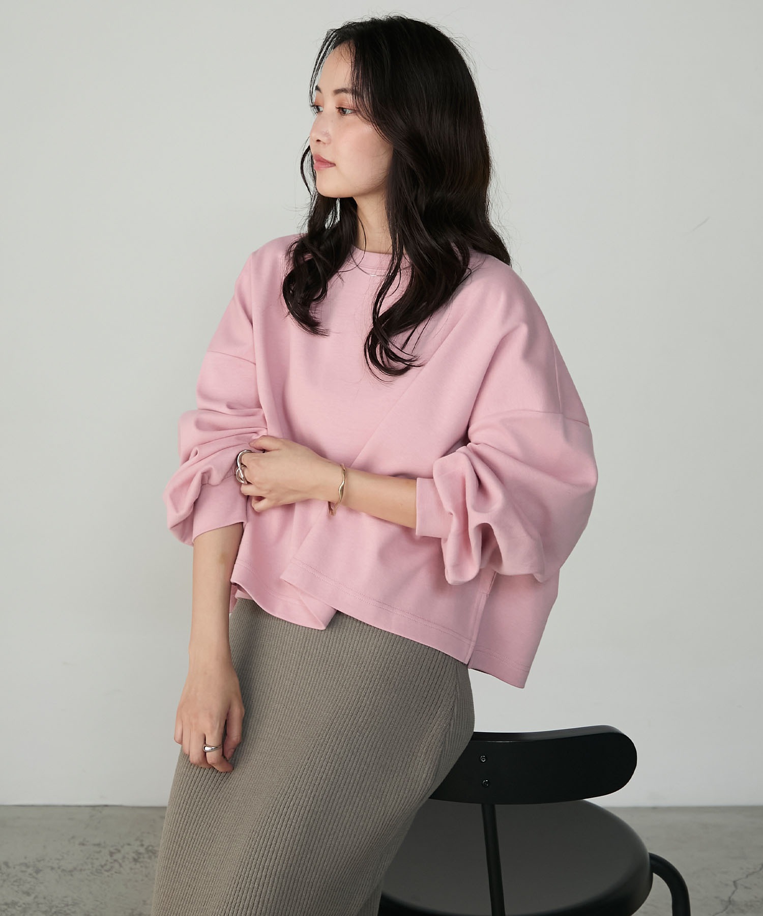 ハーヴェイ出品 2XL forksy.】エブリデイオーバーサイズスウェッティーシャツ forksy