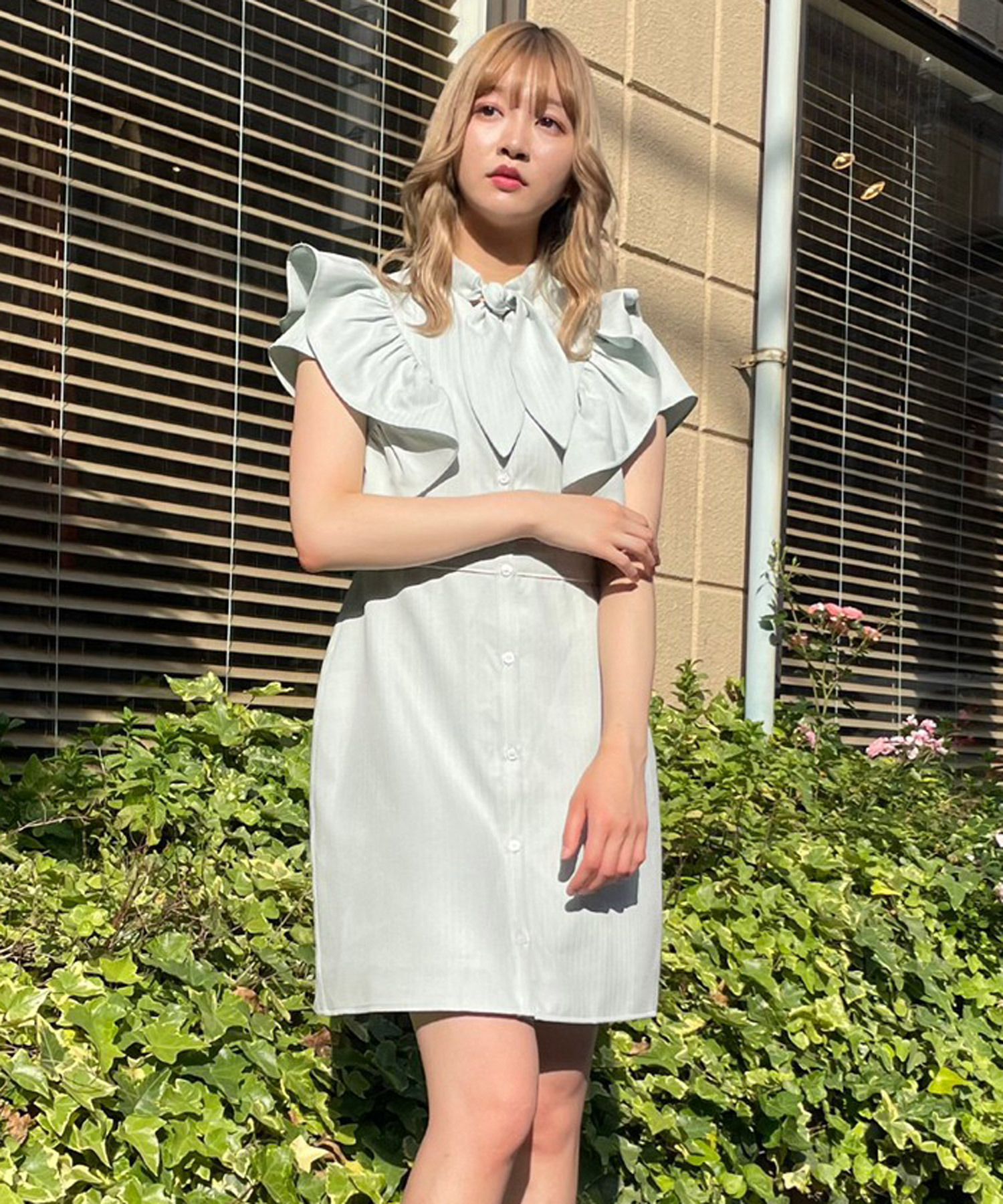 ボウタイストライプミニワンピース Titty Co Titty Co Online Store ティティーアンドコーオンラインストア ボウタイストライプミニワンピース Titty Co Titty Co Online Store ティティーアンドコーオンラインストア