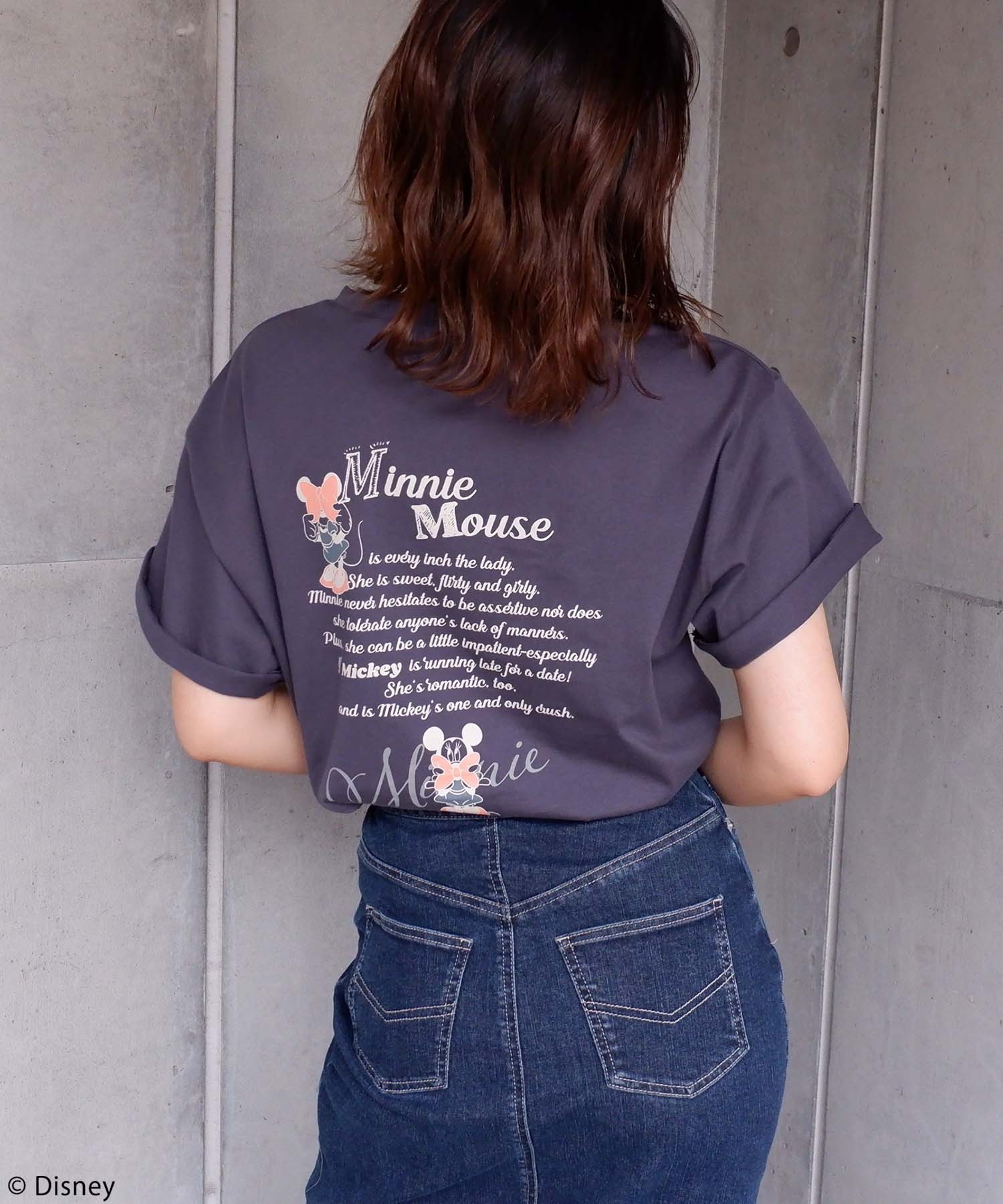 Disney/ディズニー/ミニーマウス】メッセージTシャツ 4GEEKs by