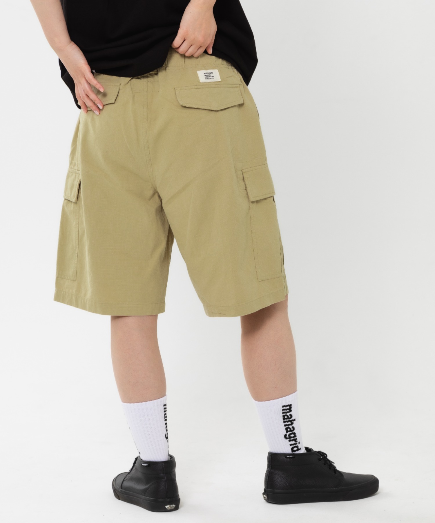 mahagrid/マハグリッド』WASHED RIP STOP CARGO SHORT/カーゴショット