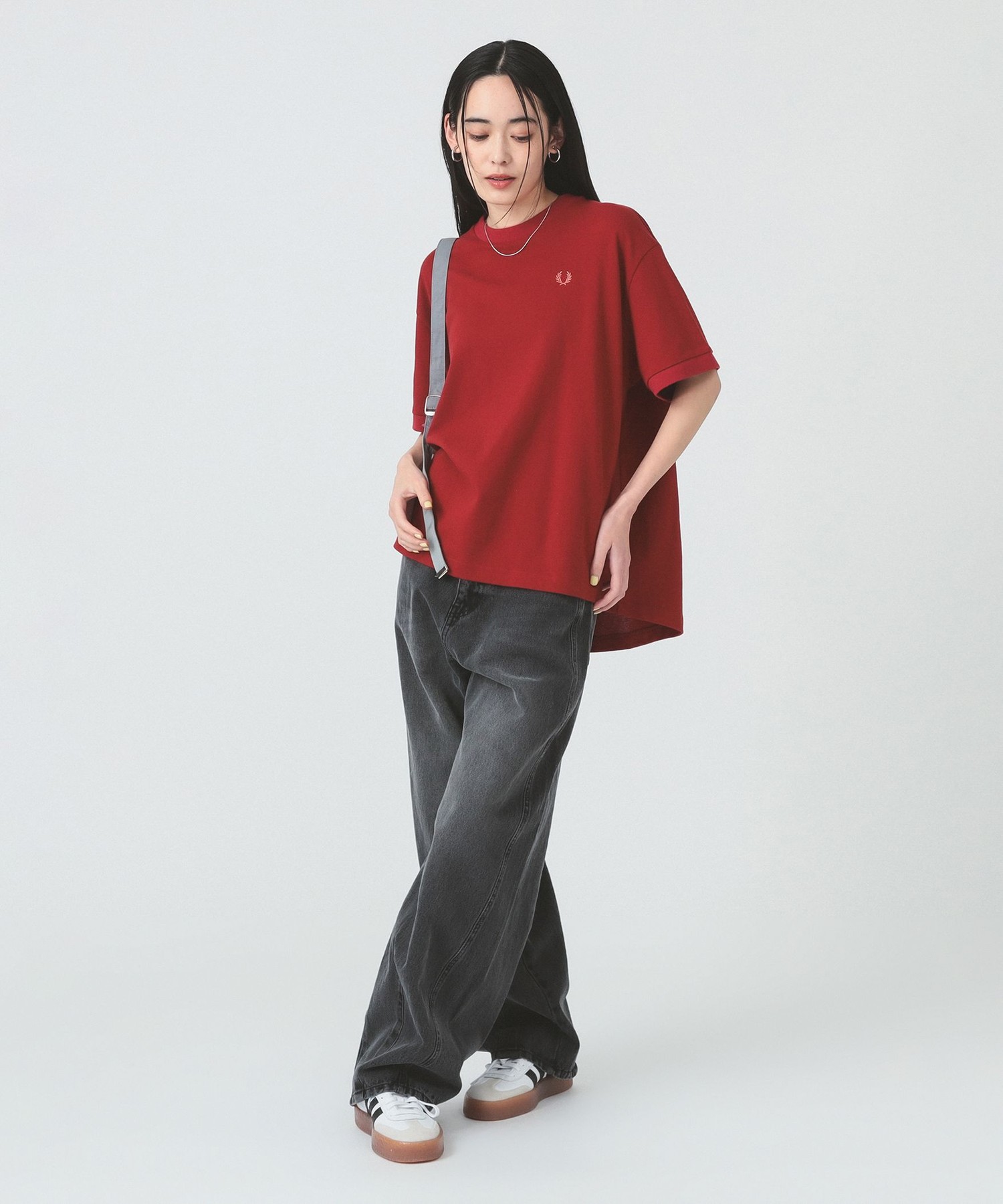 【別注】FRED PERRY / Reluxed Pique T-shirt 別注】FRED PERRY / Reluxed Pique T-shirt