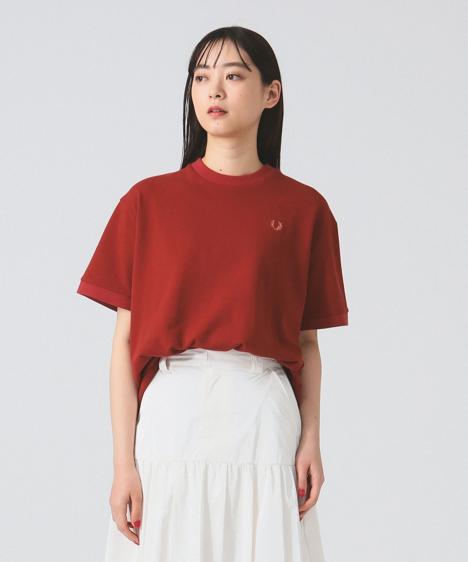 別注】FRED PERRY コレクション / Reluxed Pique T-shirt