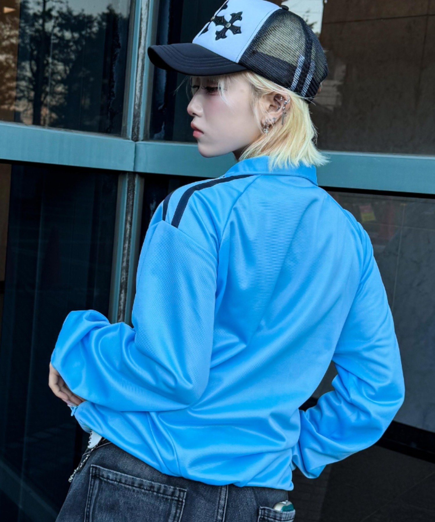 A'GEM/9 × .kom 『A'GEM/エージェム』切り替えラインジャージ A'gem│A