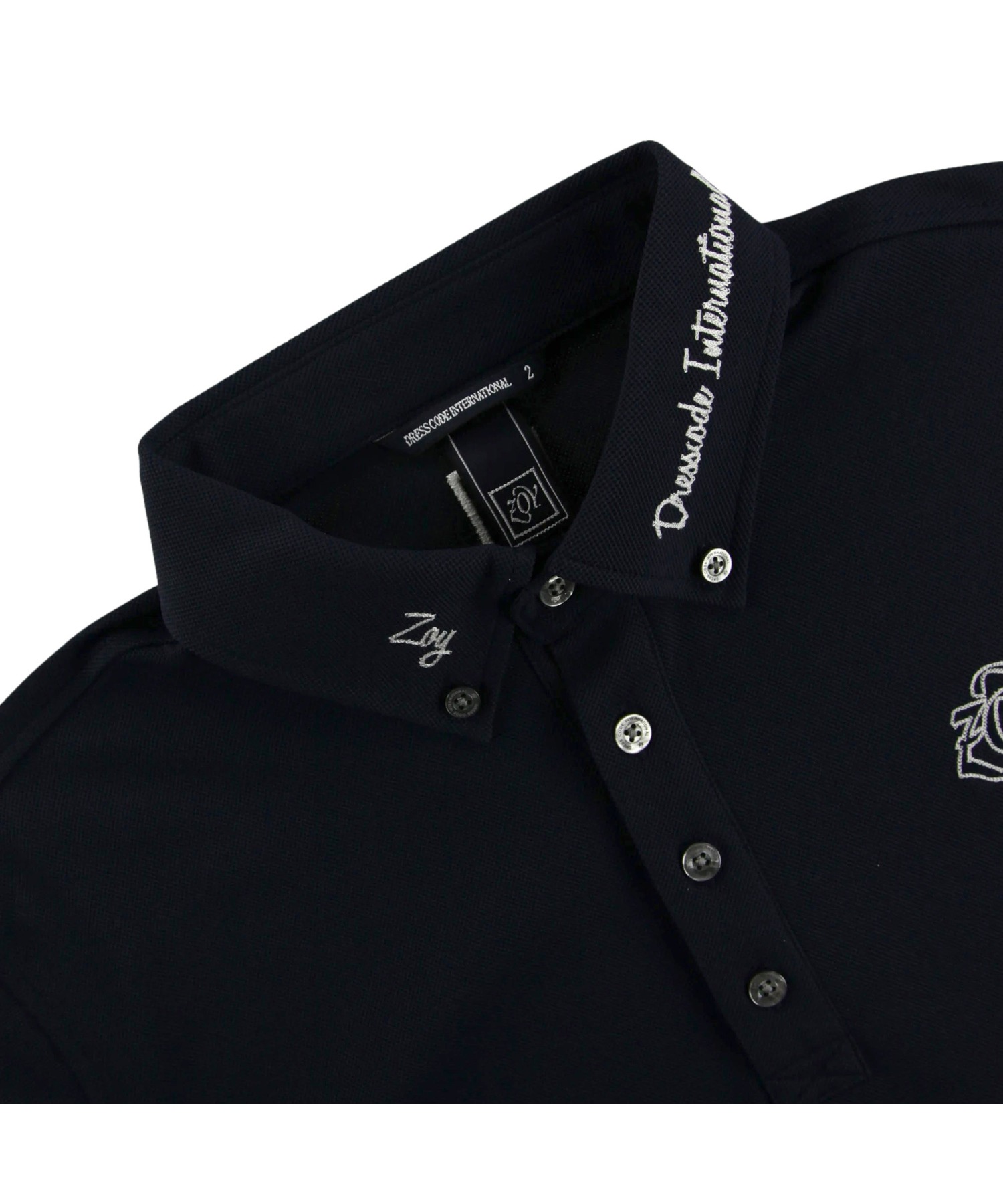 ポロシャツ 《ZOY》MENS 鹿の子 長袖シャツ