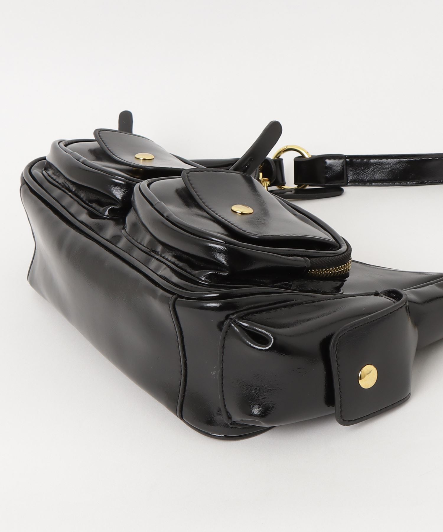 A'GEM/9 × .kom 『.KOM/ドットケーオーエム』マルチポケットショルダー