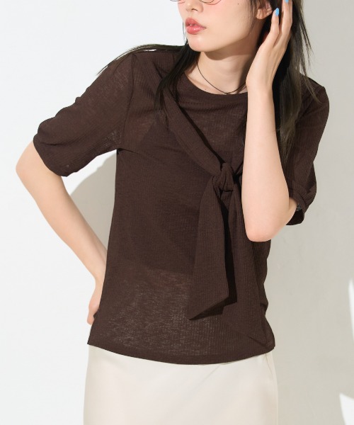 model：163cm / size：F
