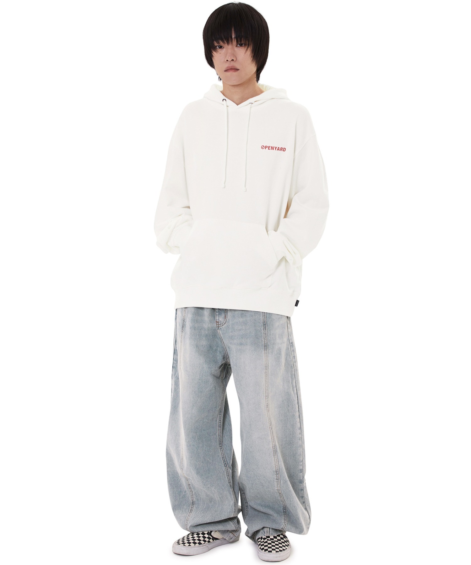 OY/オーワイ』 GHOST LOGO HOODIE /ゴースト ロゴ フーディー Openyard 