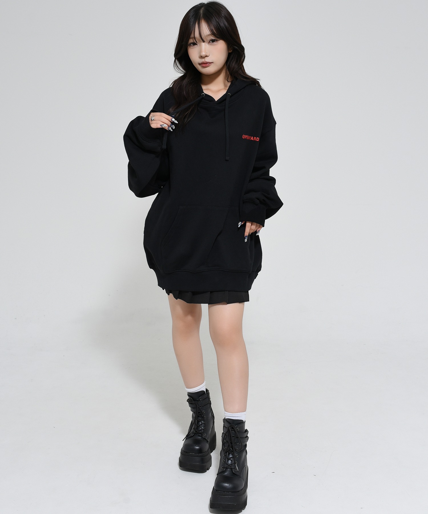 OY/オーワイ』 GHOST LOGO HOODIE /ゴースト ロゴ フーディー Openyard 