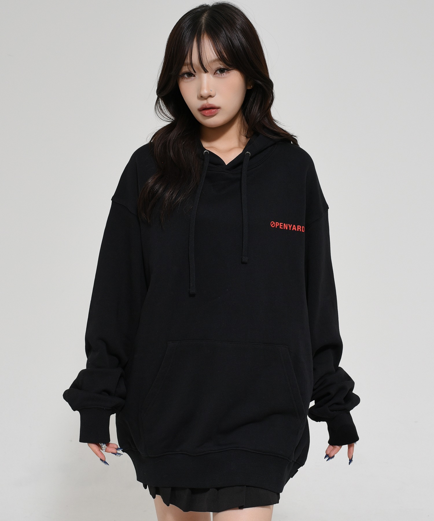 OY/オーワイ』 GHOST LOGO HOODIE /ゴースト ロゴ フーディー Openyard 