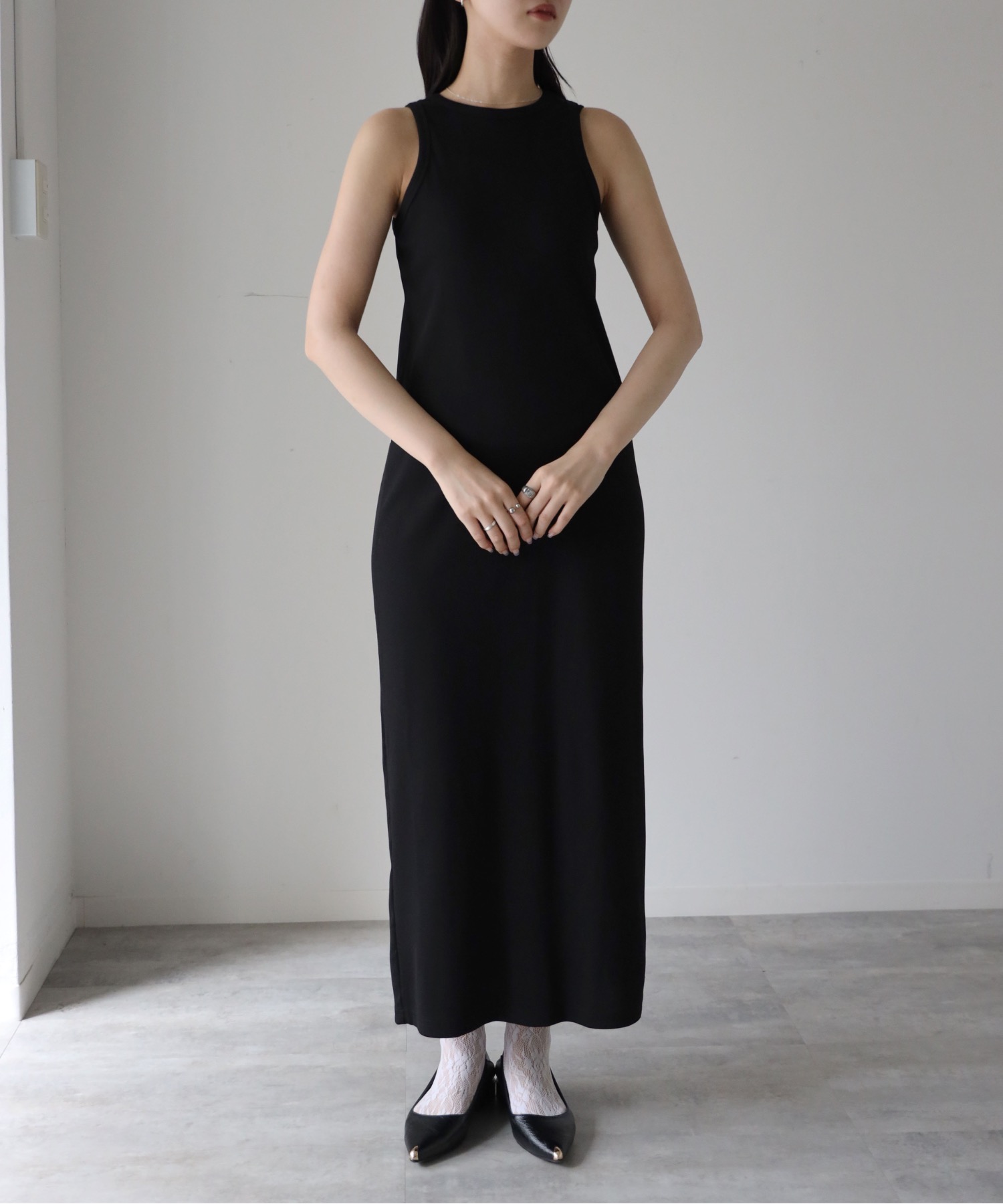 model：164cm. 着用サイズ：FREE
