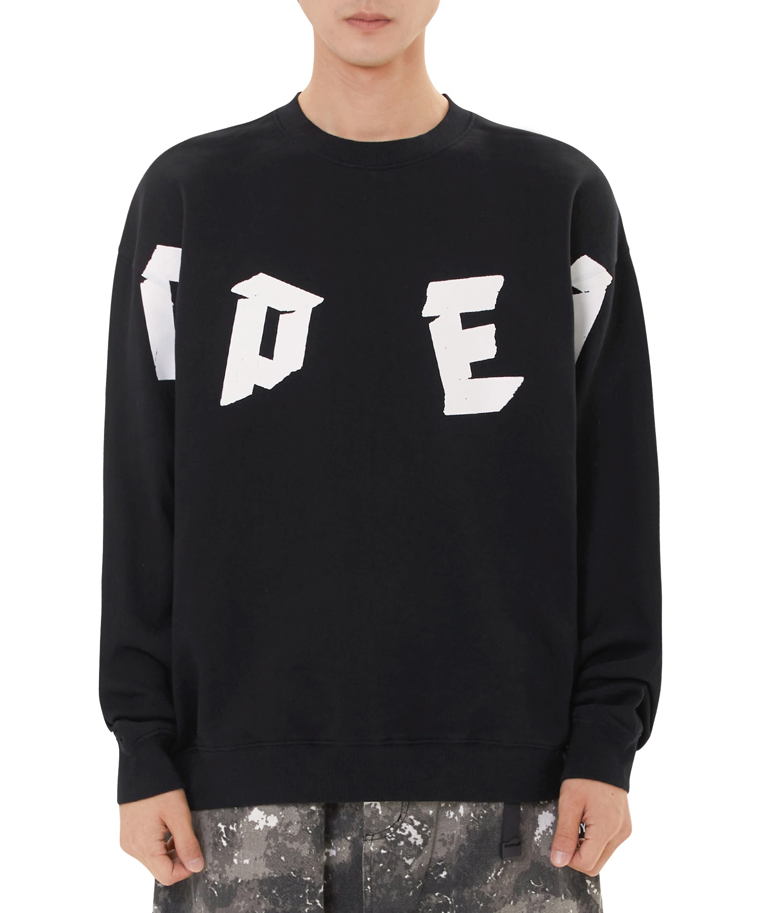 ★OY★U-SHAPED LARGE LOGO MTM - BLACK★正規品/韓国直送料込 OY/オーワイ』 U-SHAPED LARGE LOGO MTM /U-SHAPED ラージロゴ