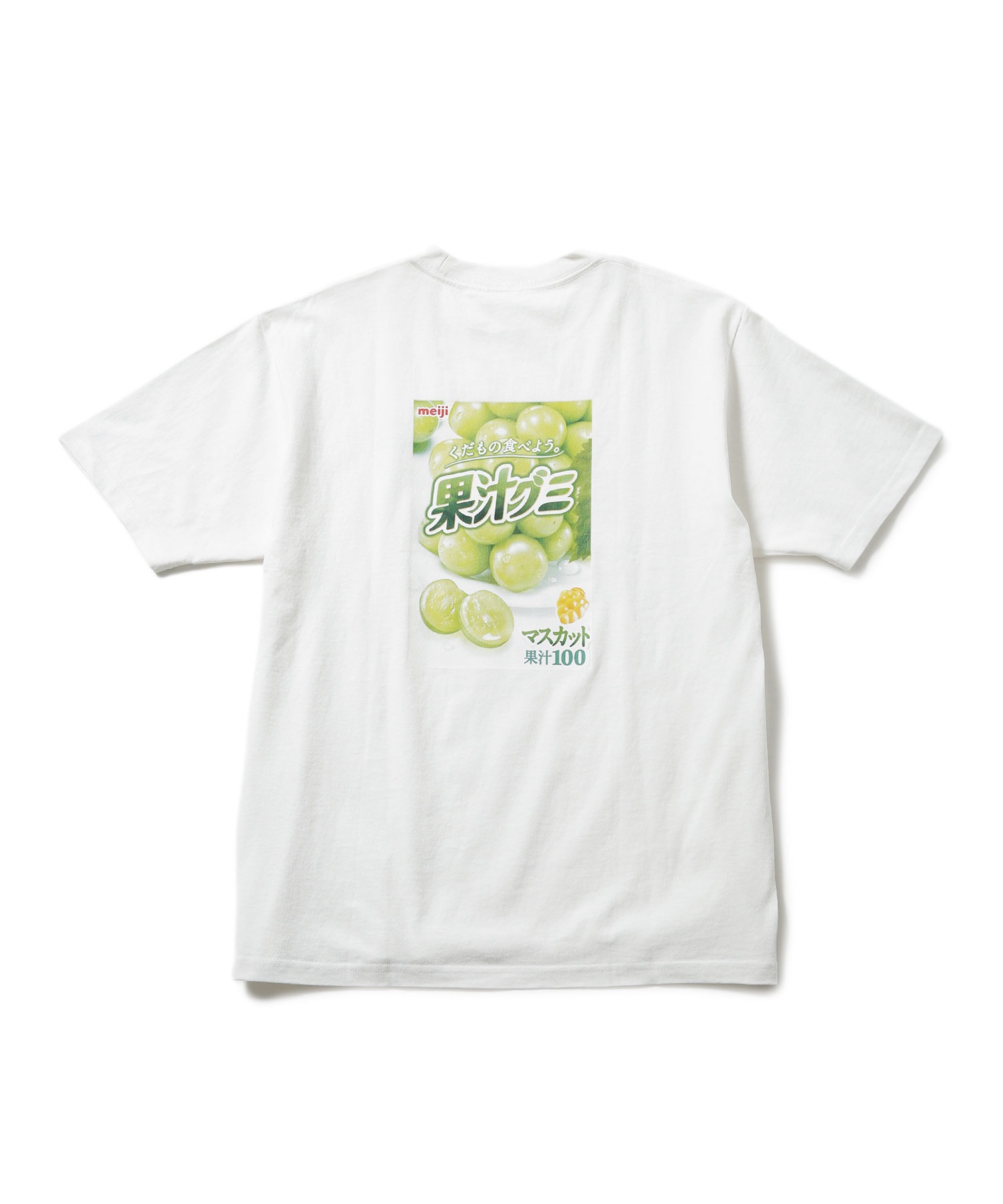 FRUIT OF THE 配送員設置 大人気新品 別注FTL×meiji果汁グミTシャツ LOOMFRUIT LOOM