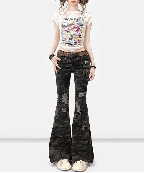 A'GEM/9 × .kom 『.KOM/ドットケーオーエム』ストレッチ素材 ダメージ